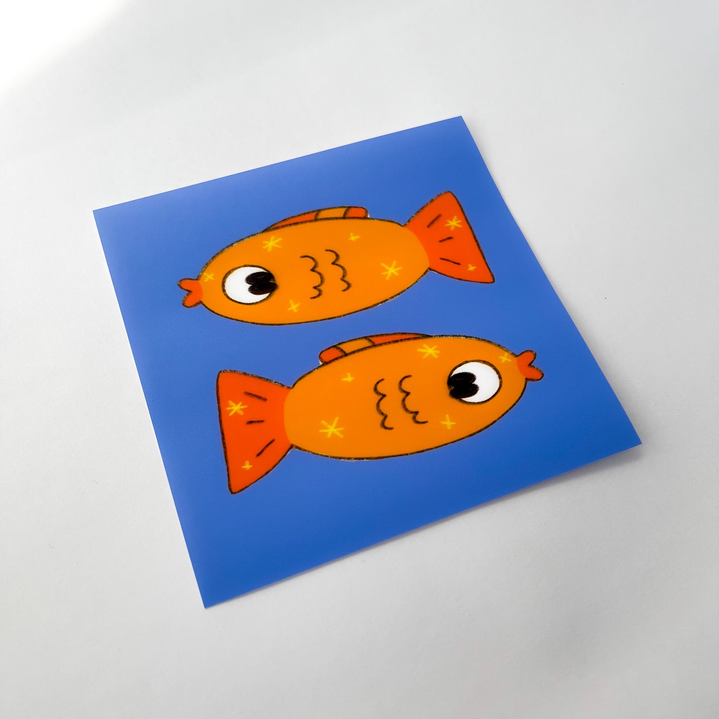 Fish Friends Mini Art Print