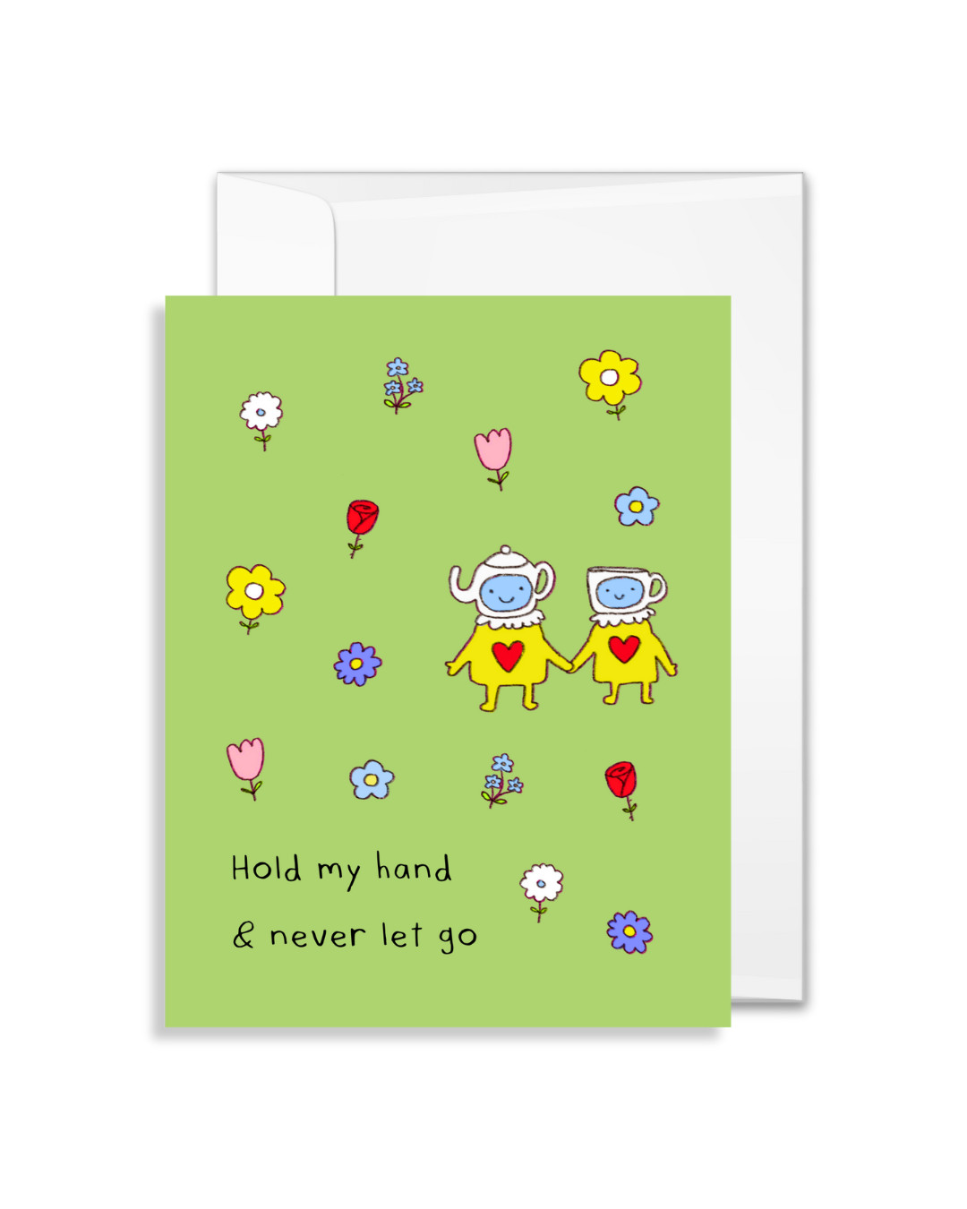 Hold my Hand Greeting Card
