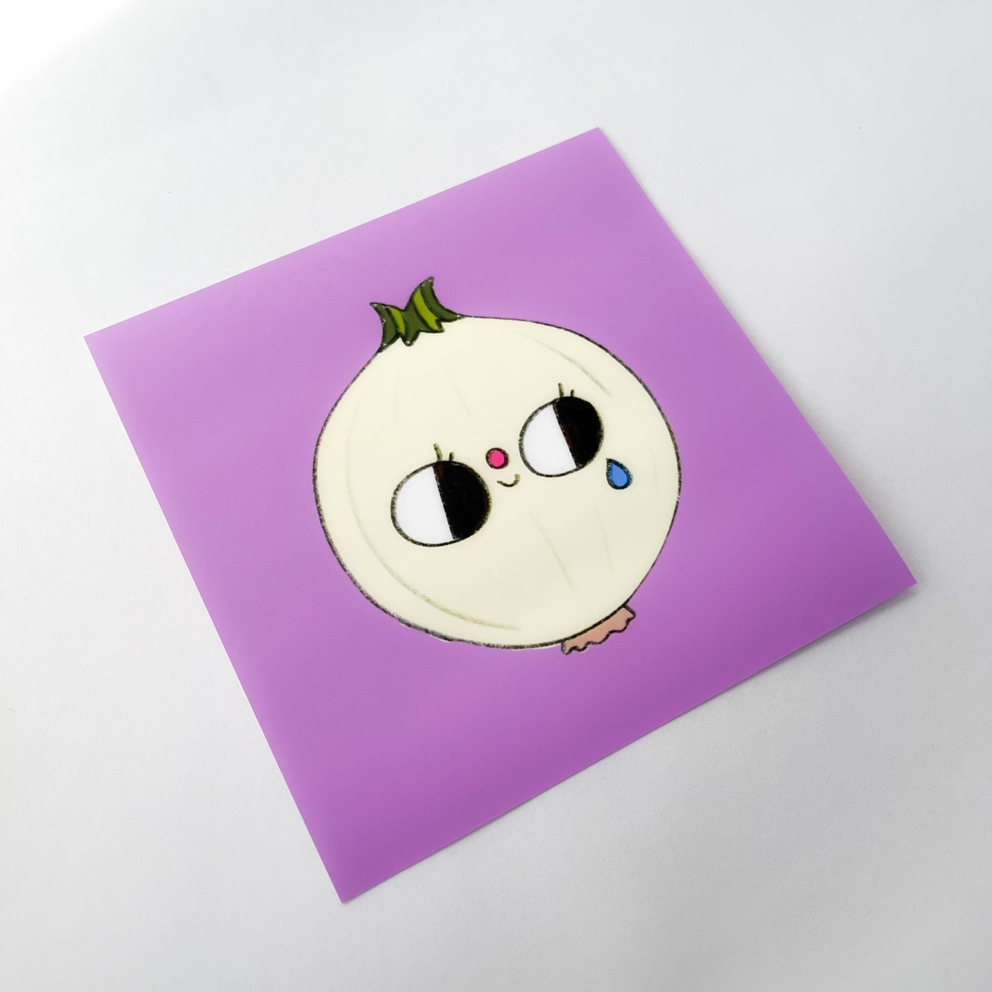 Joyful Tears Onion Mini Art Print