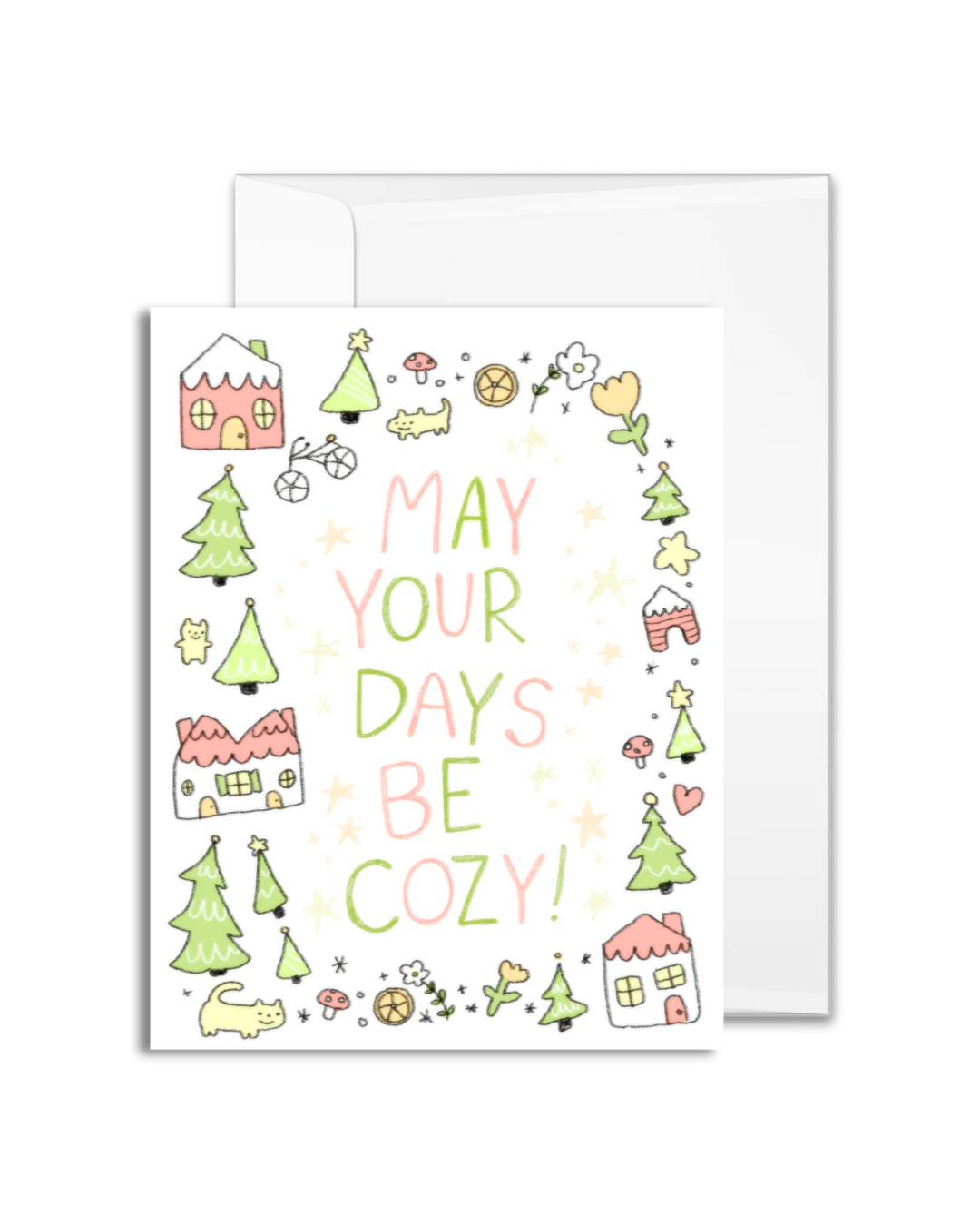 Cozy Days Greeting Card