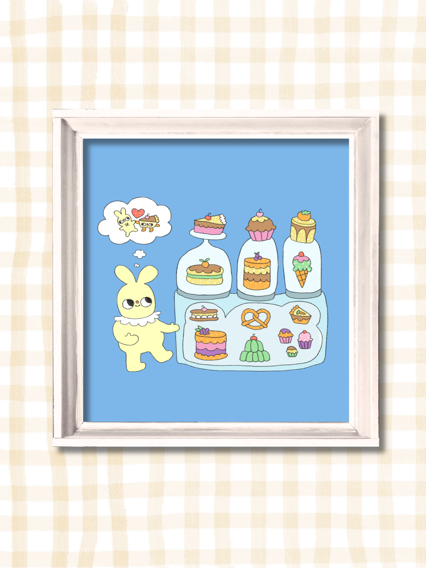 Thinking of a Sweet Life Art Print