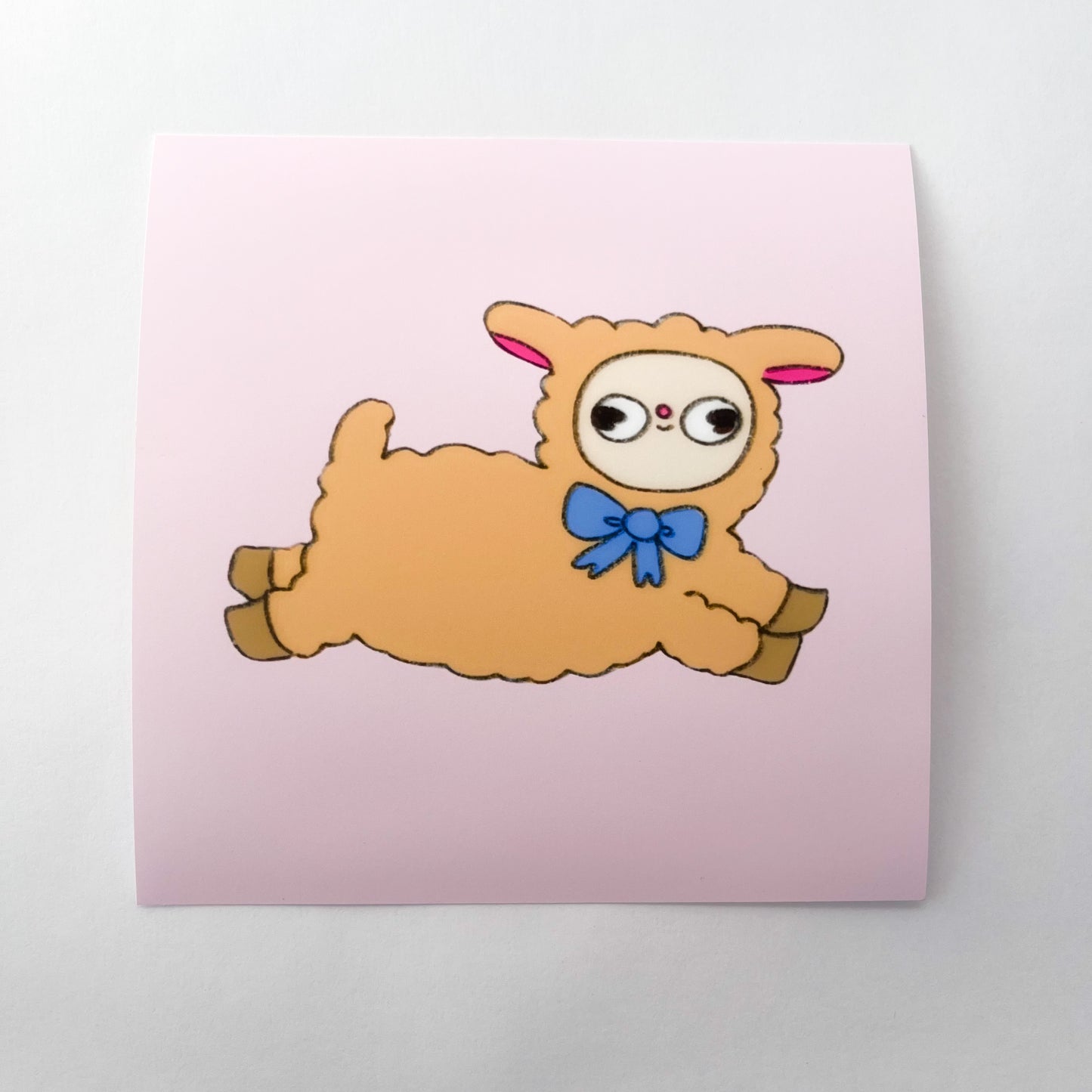 Baby Lamb Mini Art Print