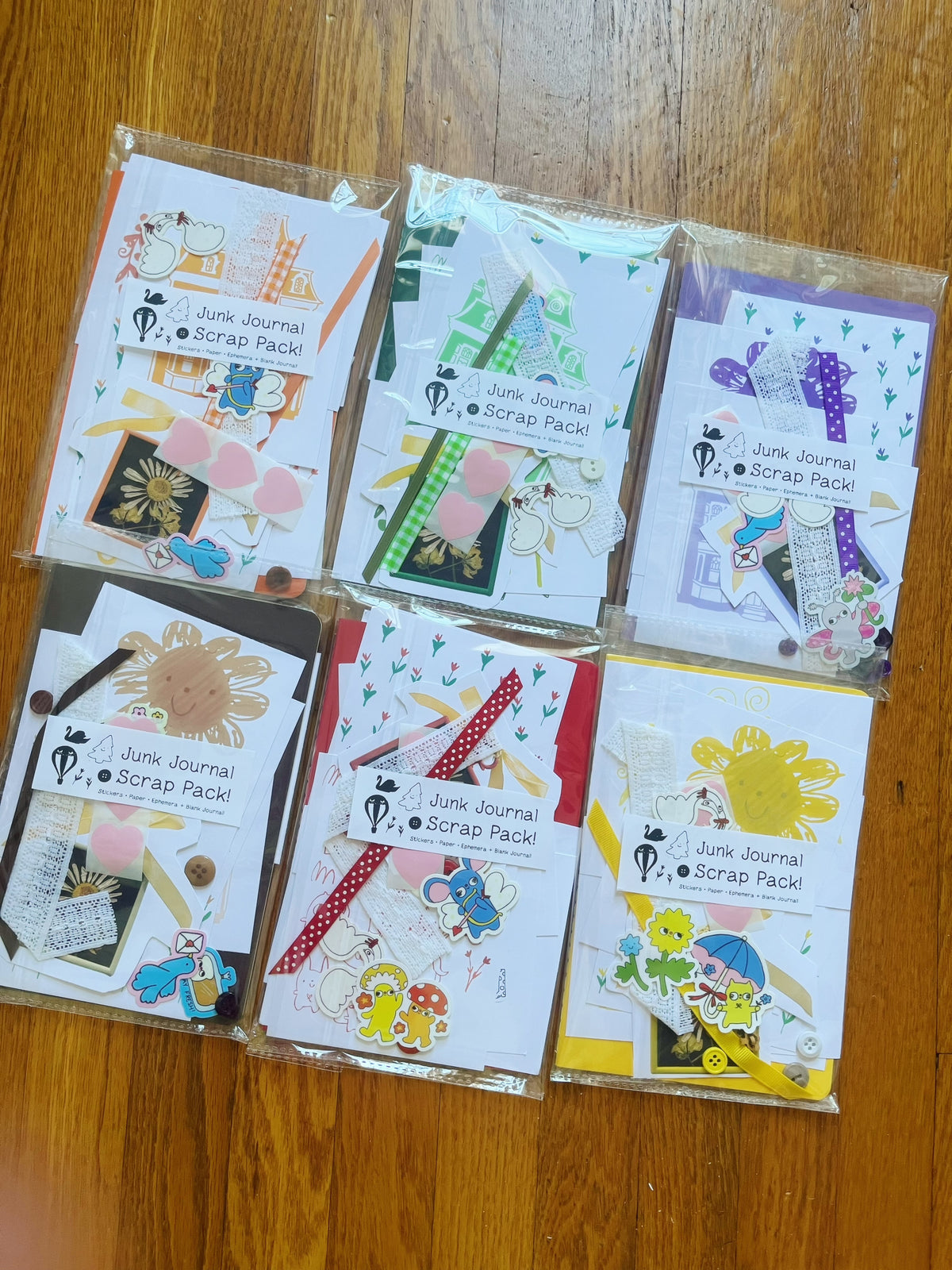 Junk Journal Scrap Pack
