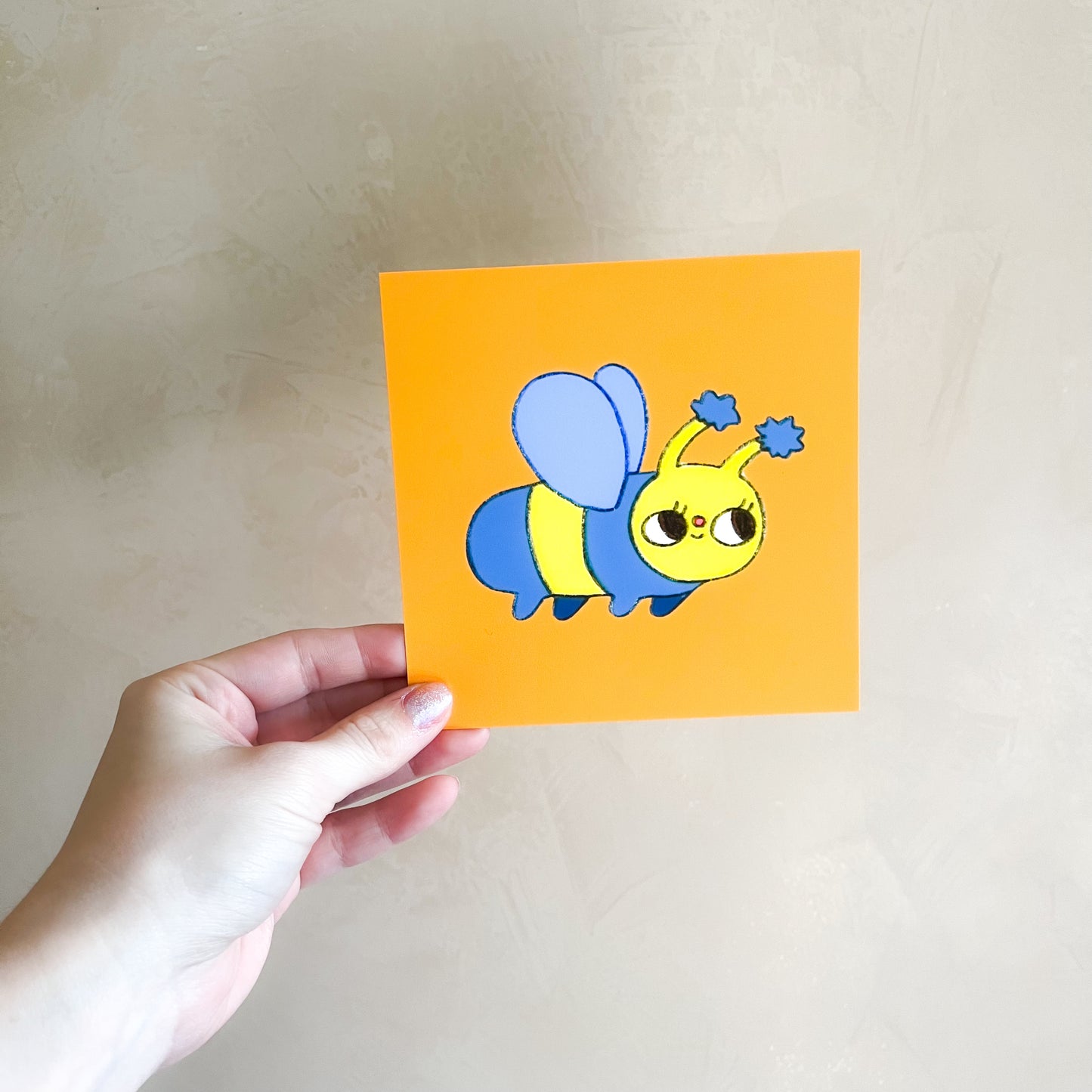 Bumble Bee Mini Art Print