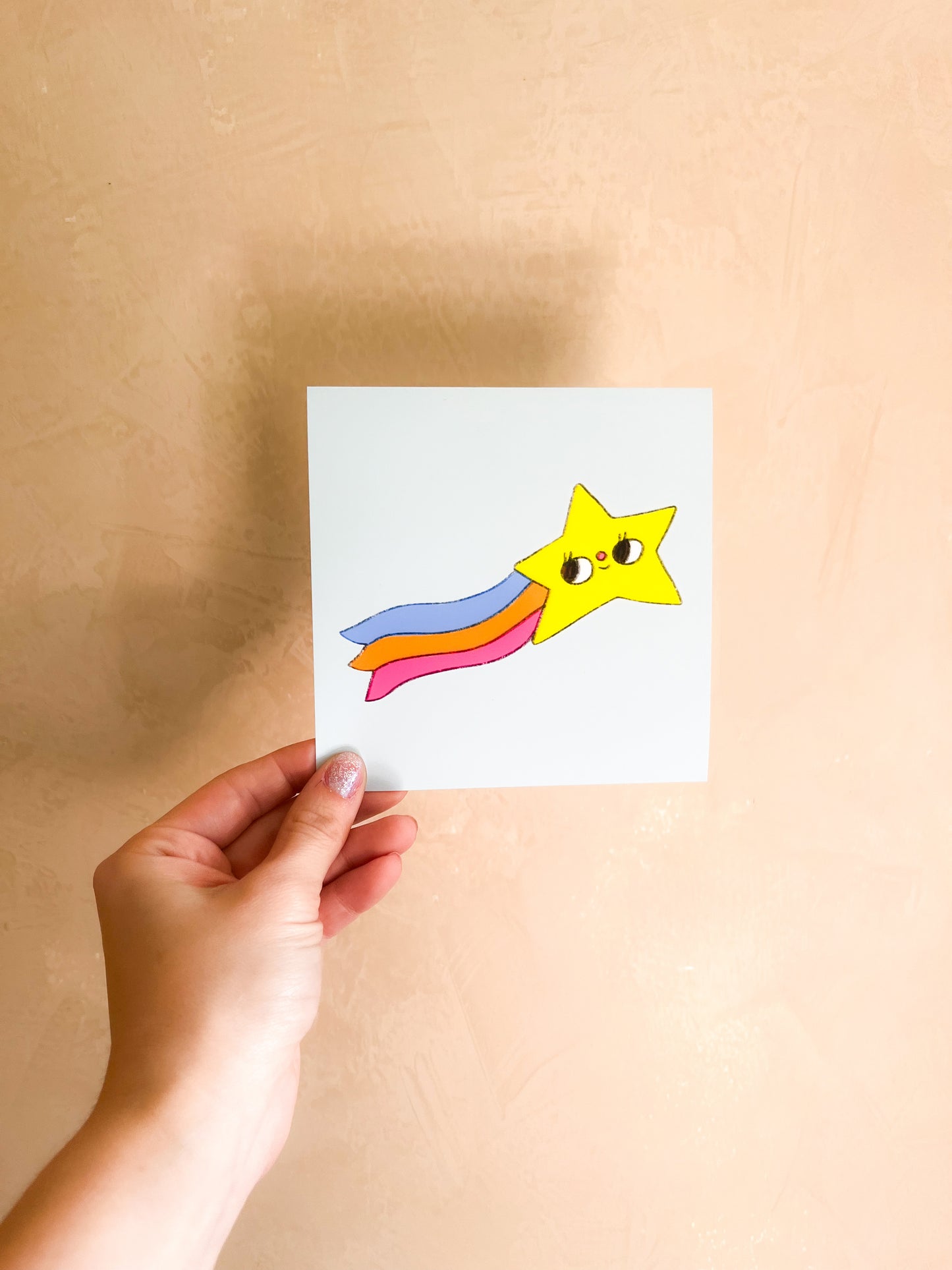 Wishing Star Mini Art Print