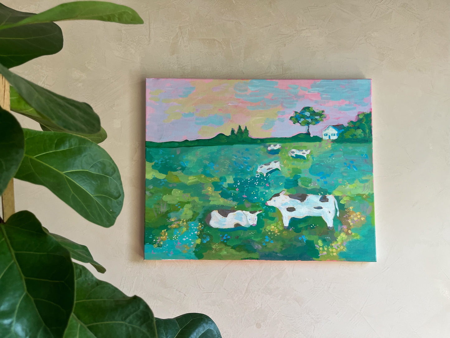 What June Smells Like - Original Painting