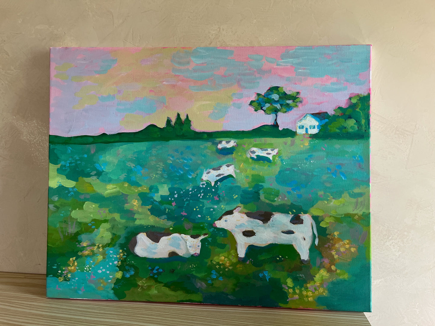 What June Smells Like - Original Painting