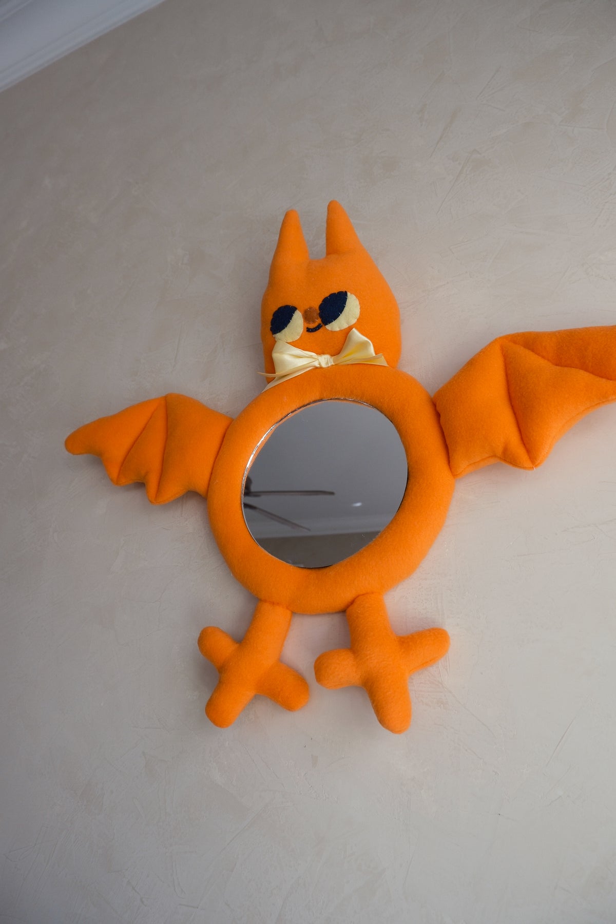 Pumpkin Bat • Clunky Picnic Plush Mirror