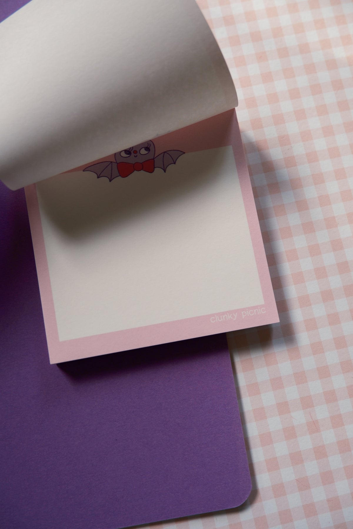 Lilac Bat Notepad