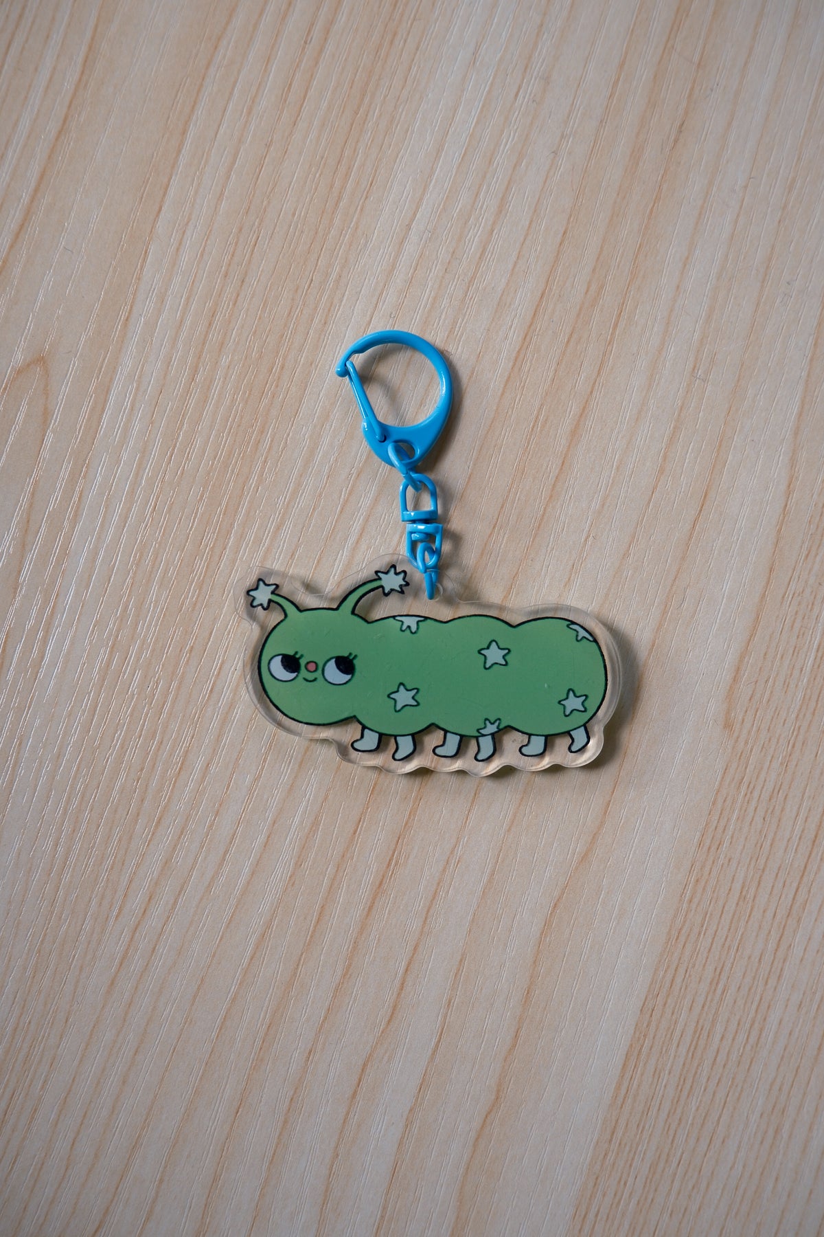 Glow Worm Keychain