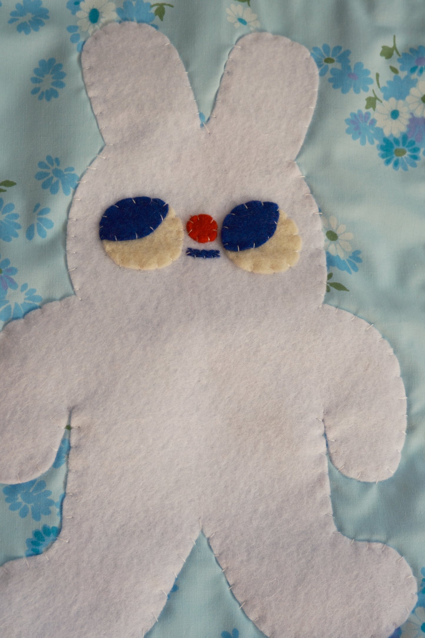 Follow the Clunky Bunny ~ Clunky Wall Hanging