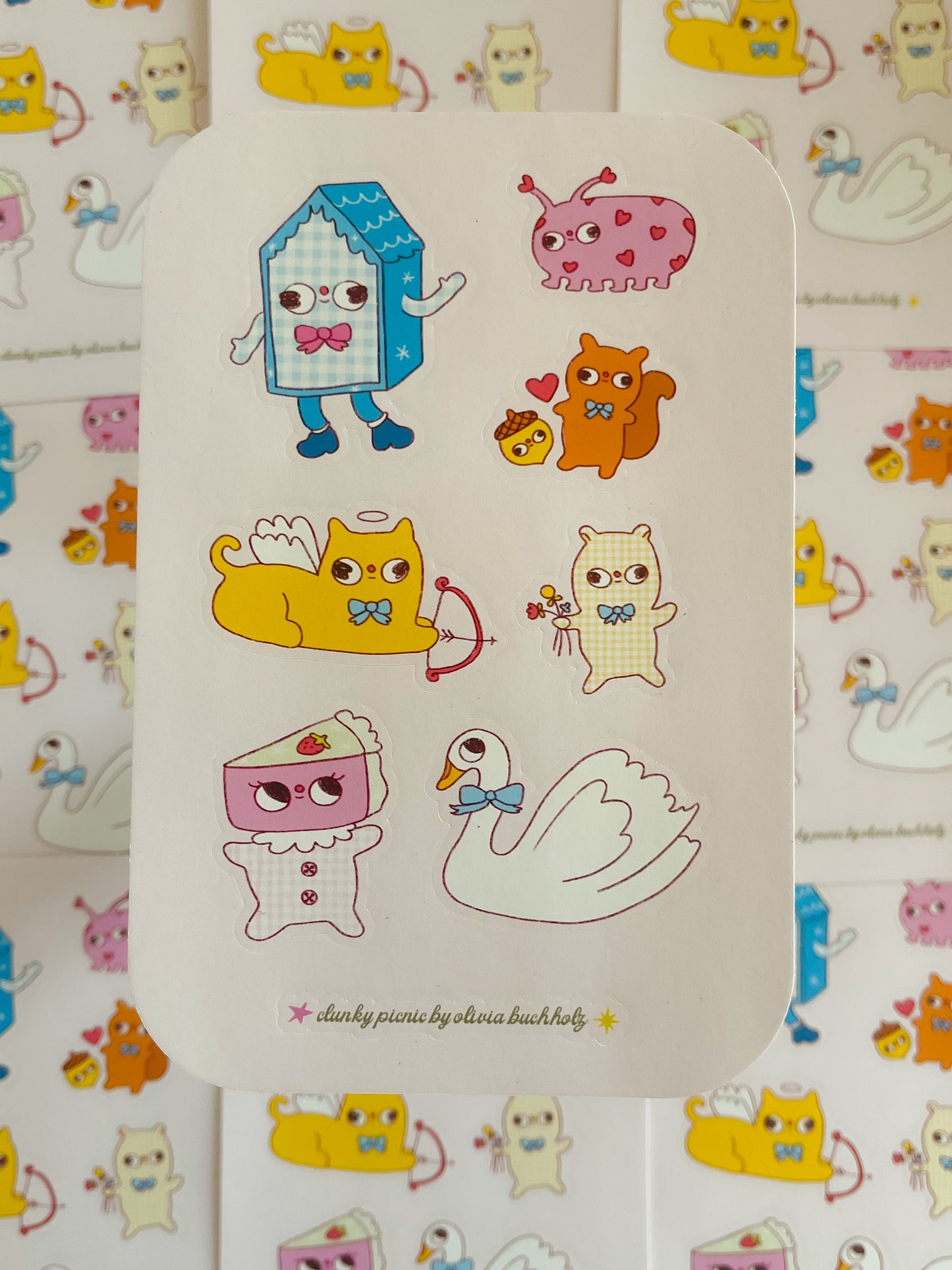 Be My Valentine Sticker Sheet