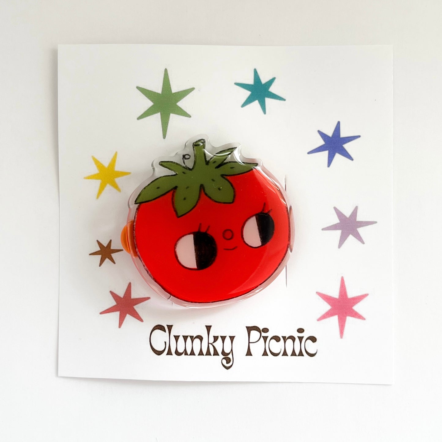 Tomato Amazing (Right) - Hair Clip