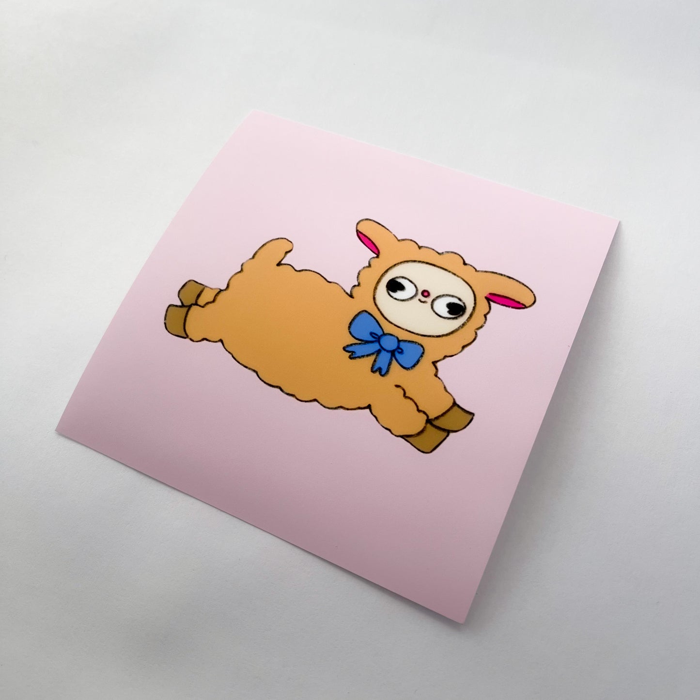 Baby Lamb Mini Art Print