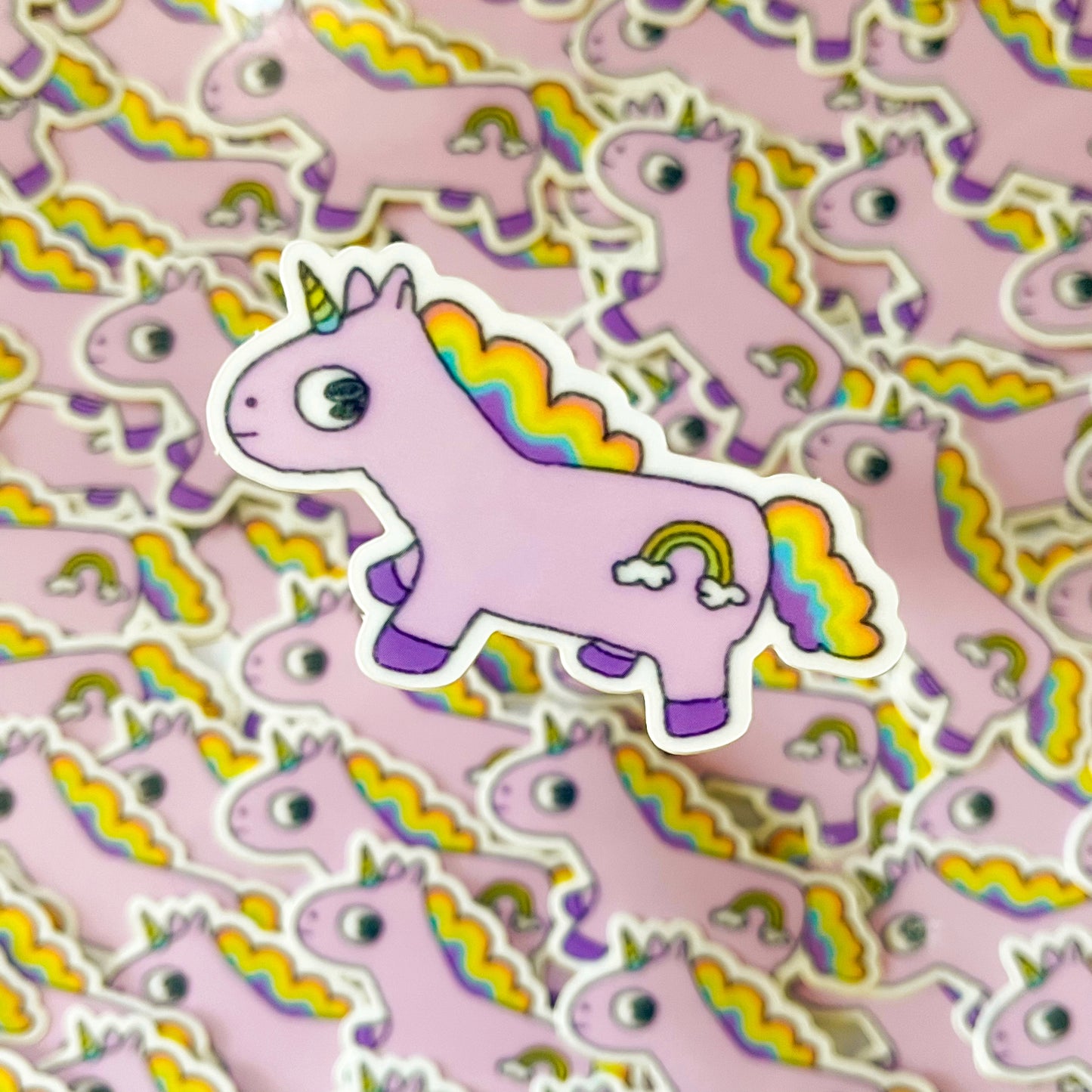 Fancy Unicorn Sticker