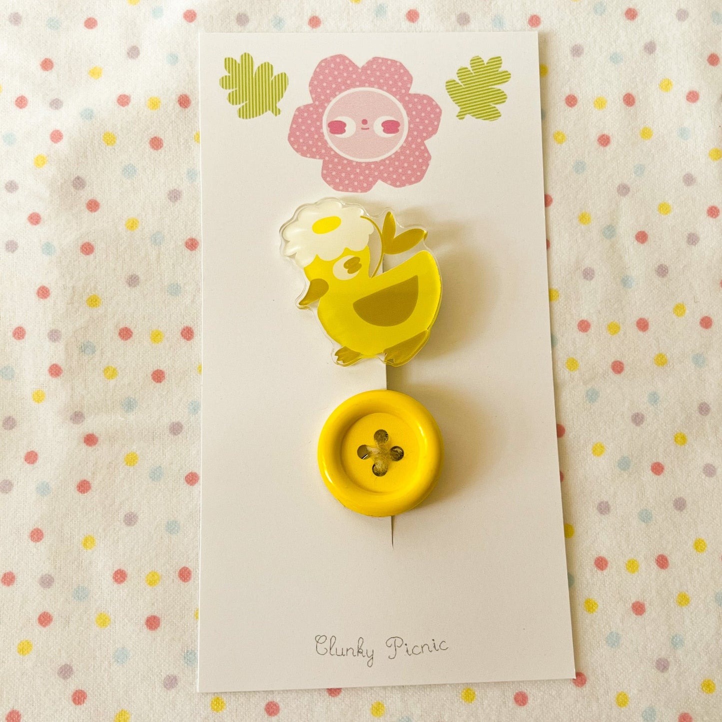 Duckie & Button - #18 Hair Clip Set