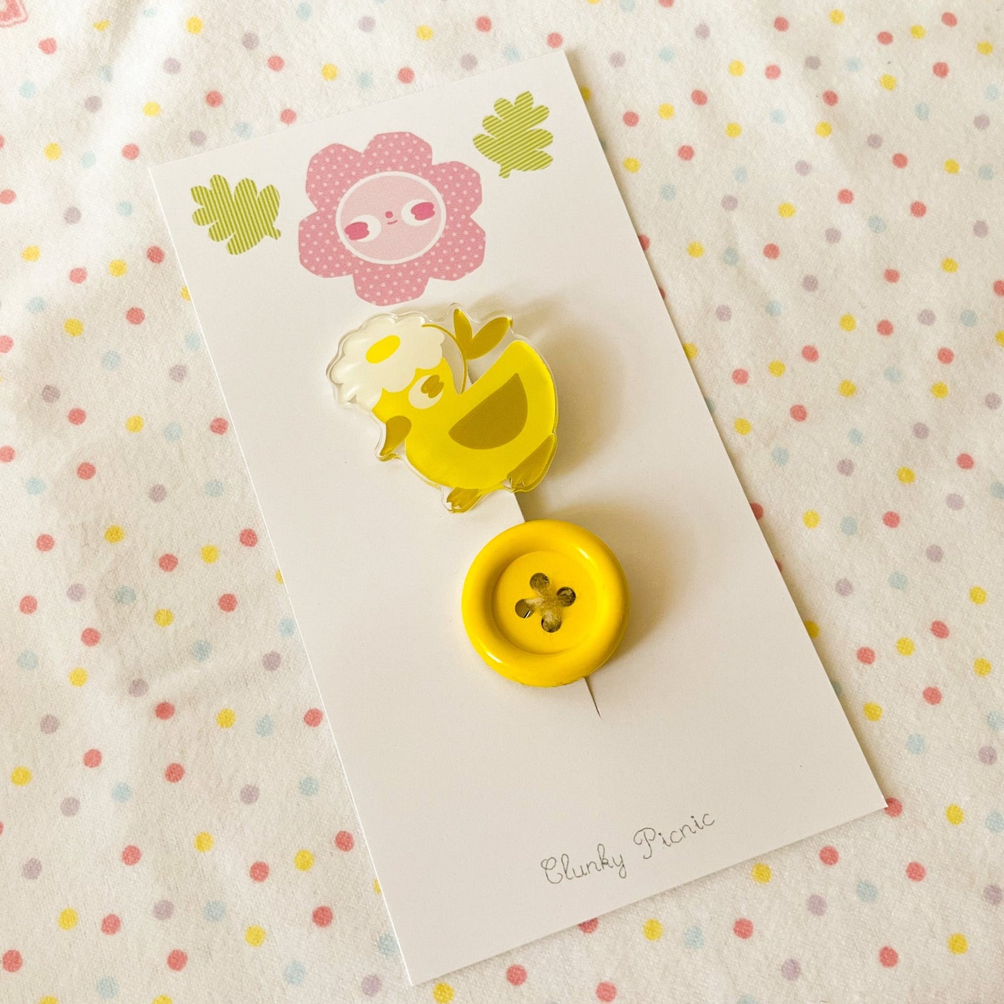 Duckie & Button - #18 Hair Clip Set