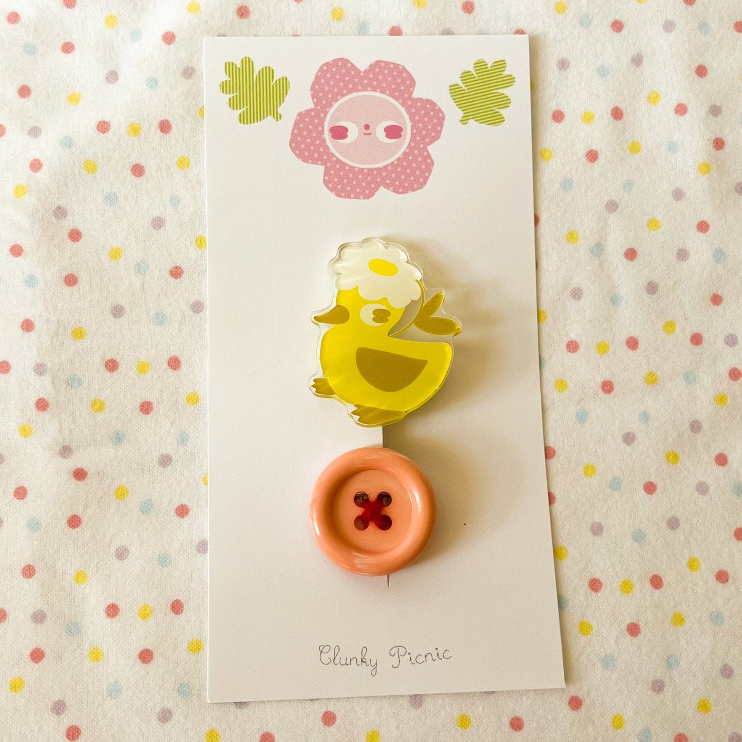 Duckie & Button - #27 Hair Clip Set