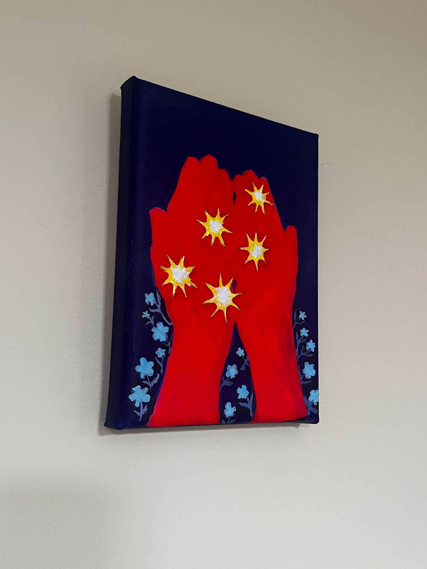 Letting the Lightning Bugs Go - Original Painting