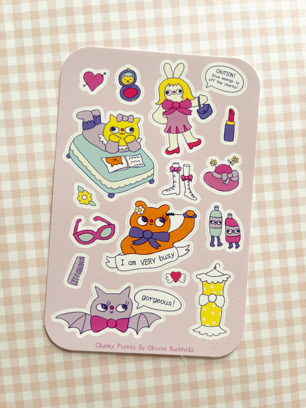 Divalicious Sticker Sheet