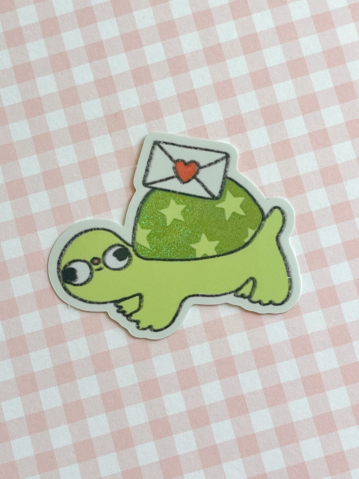 Letter Carrier Turtle Sticker