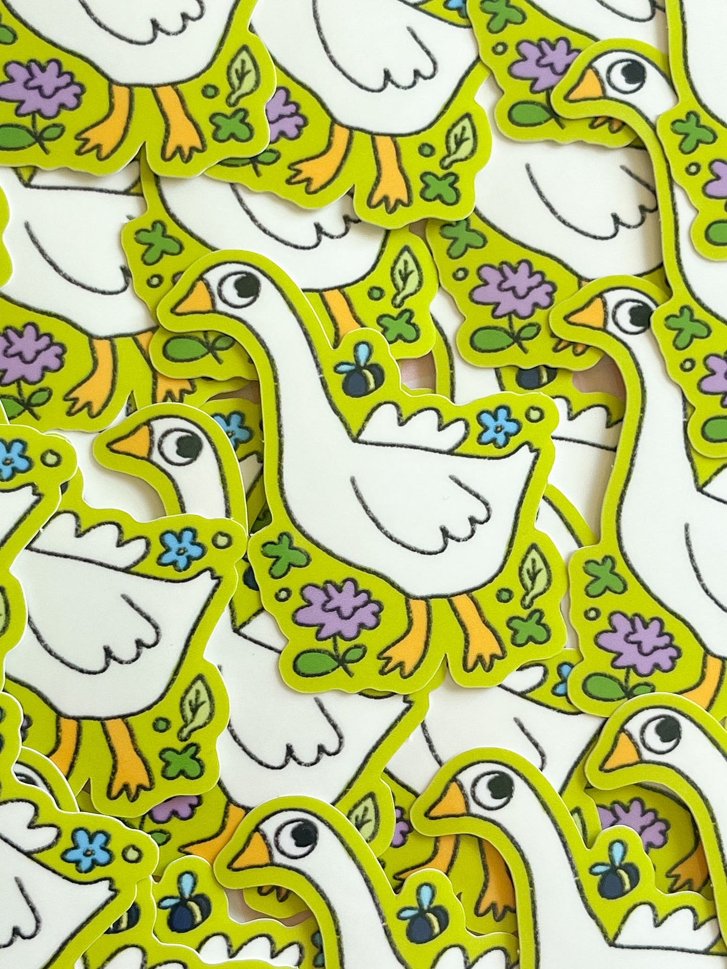 Meadow Goose Sticker