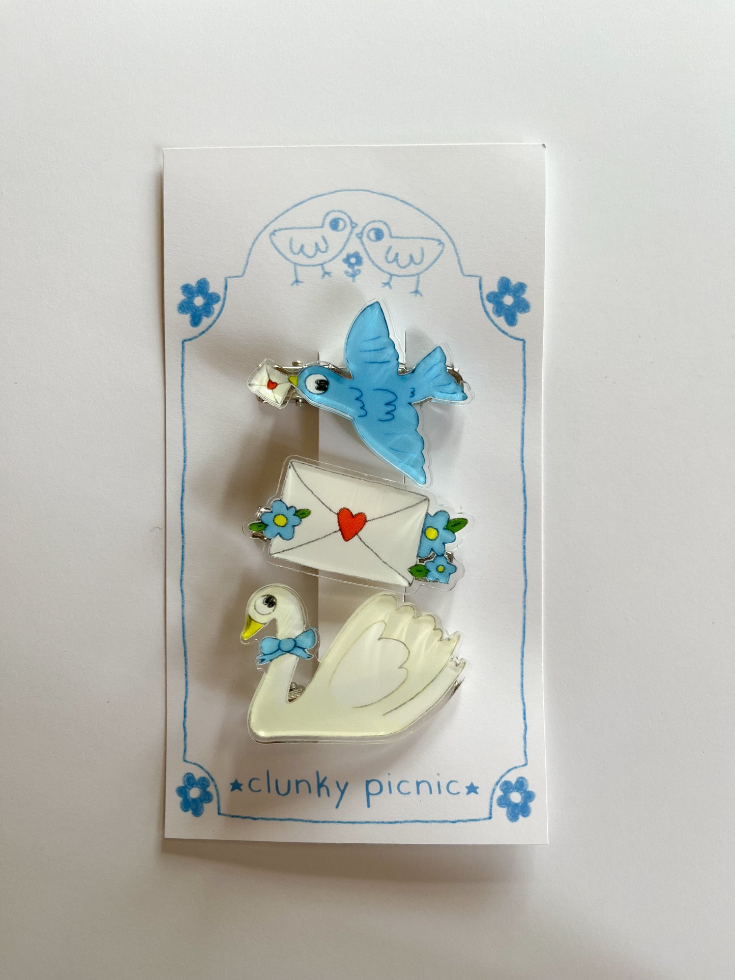 Birdie Love - Hair Clip Set