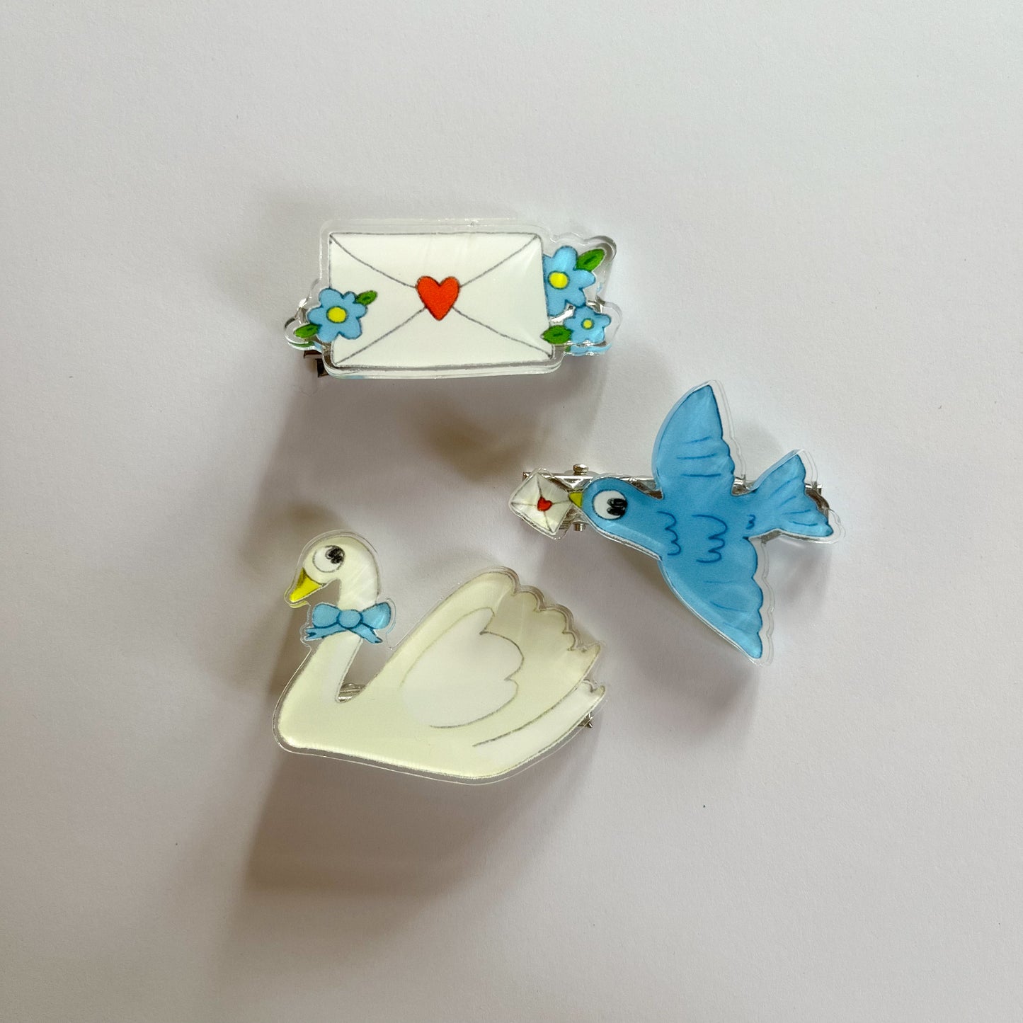 Birdie Love - Hair Clip Set