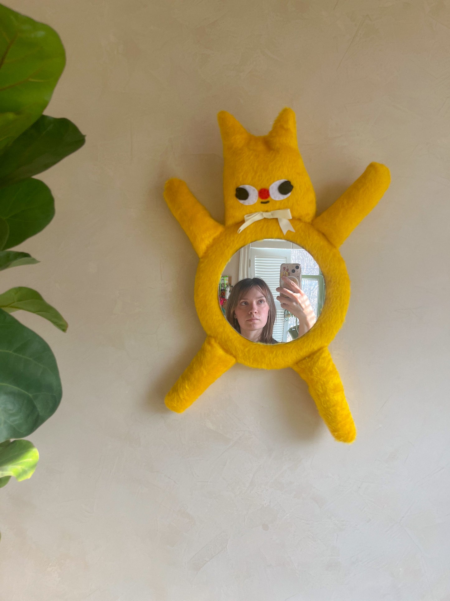 Fuzzy Gooby • Clunky Picnic Plush Mirror