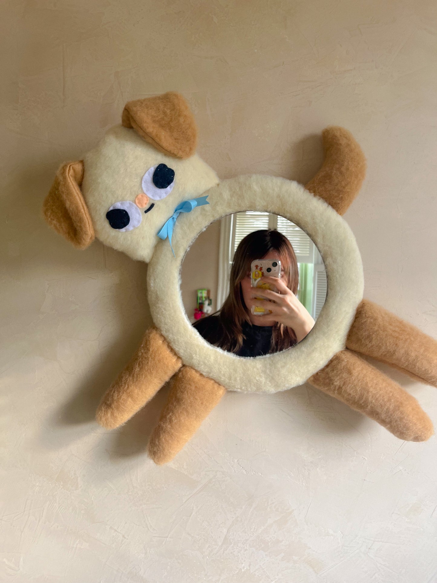 Doggie • Clunky Picnic Plush Mirror