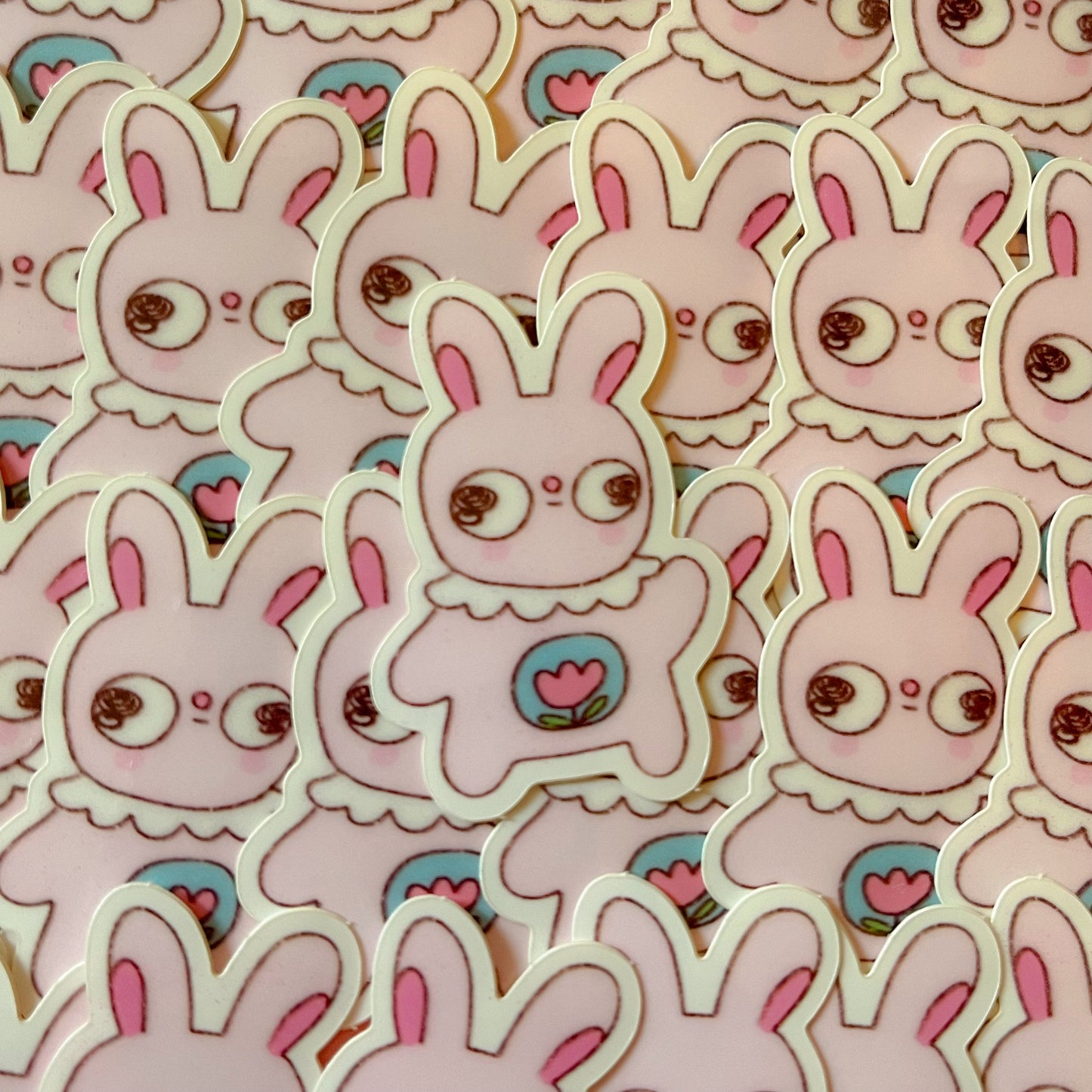 Spring Bunny Sticker