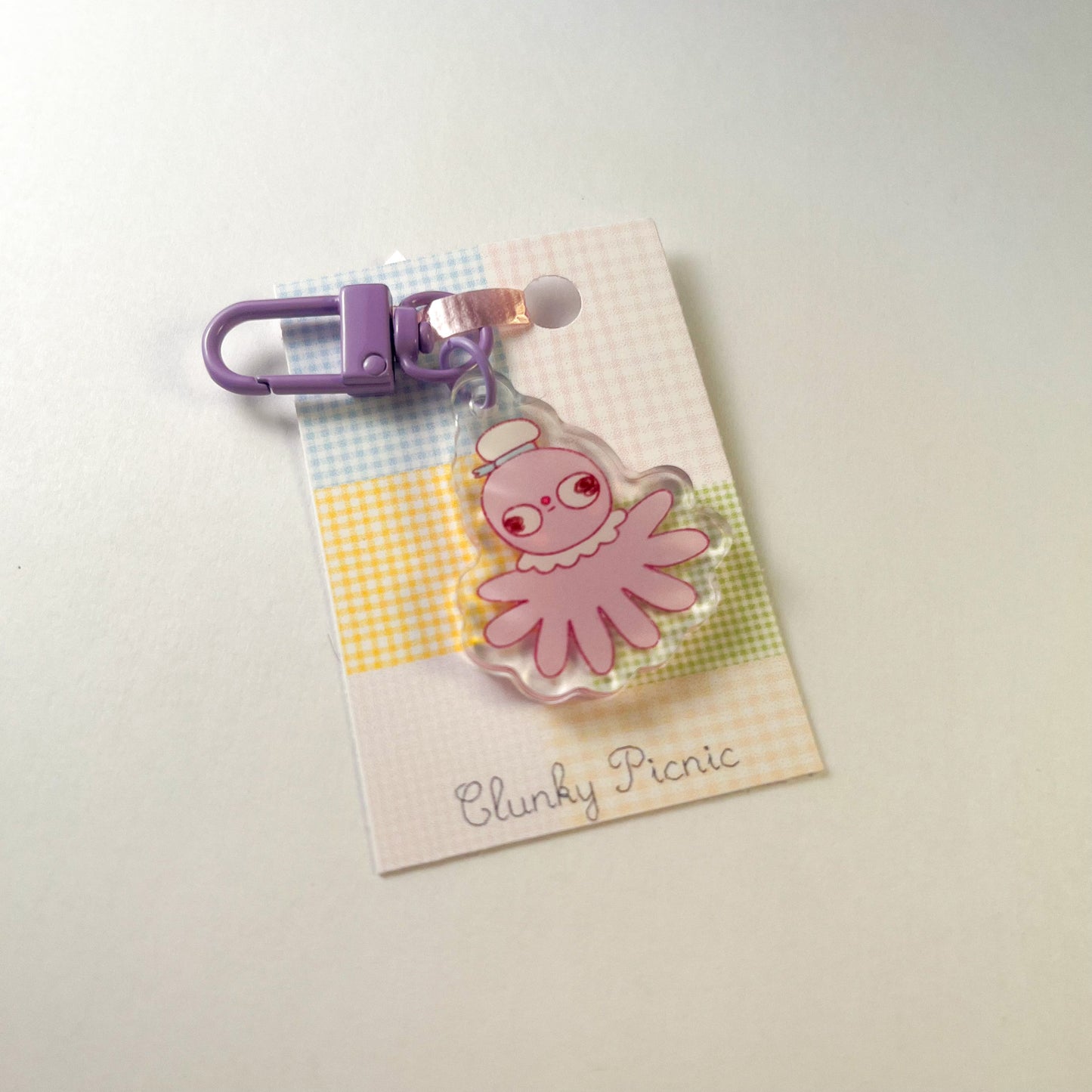Lola Octopus Keychain