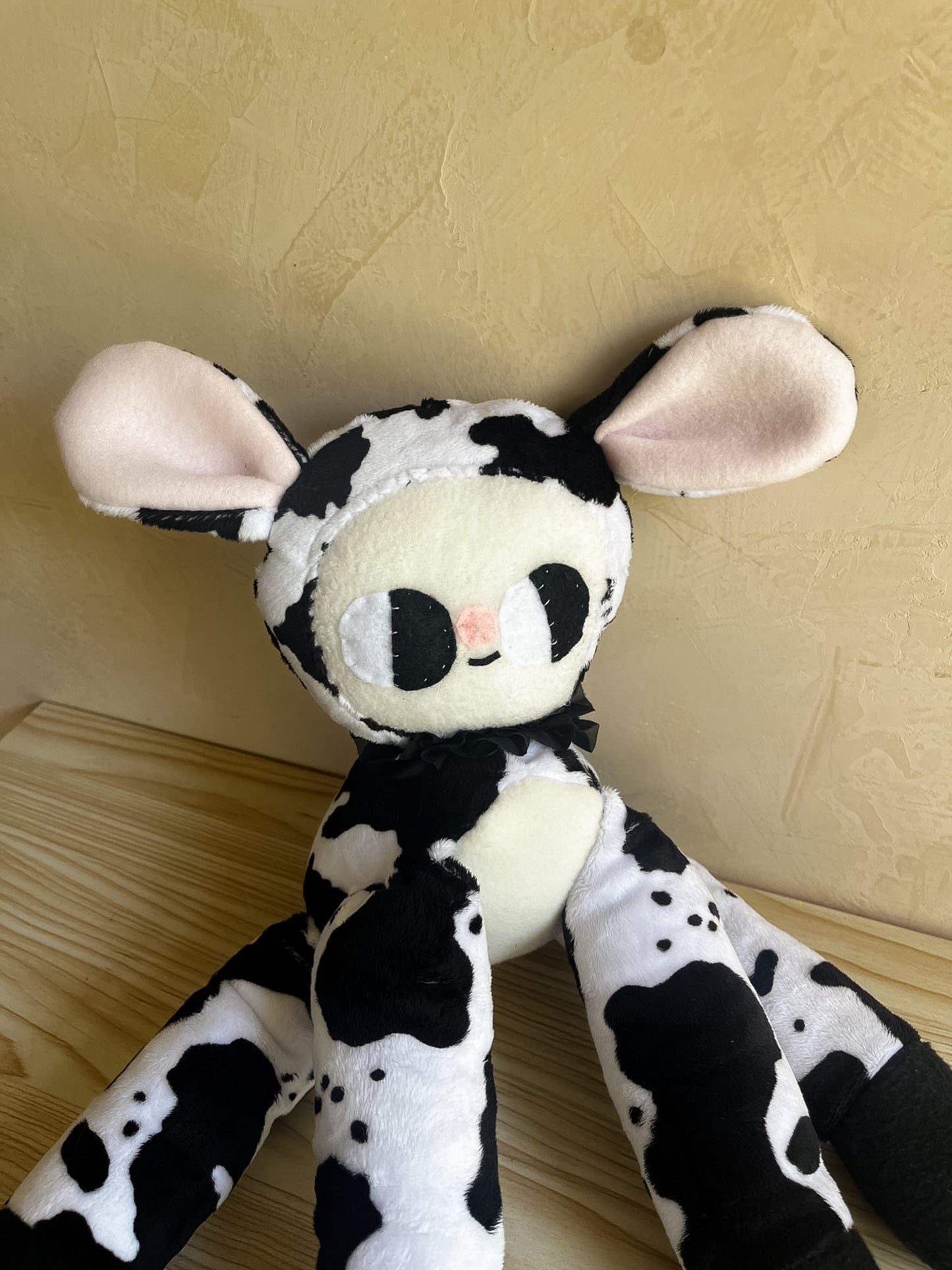 #3 Leggy Cow - Clunky Plushie