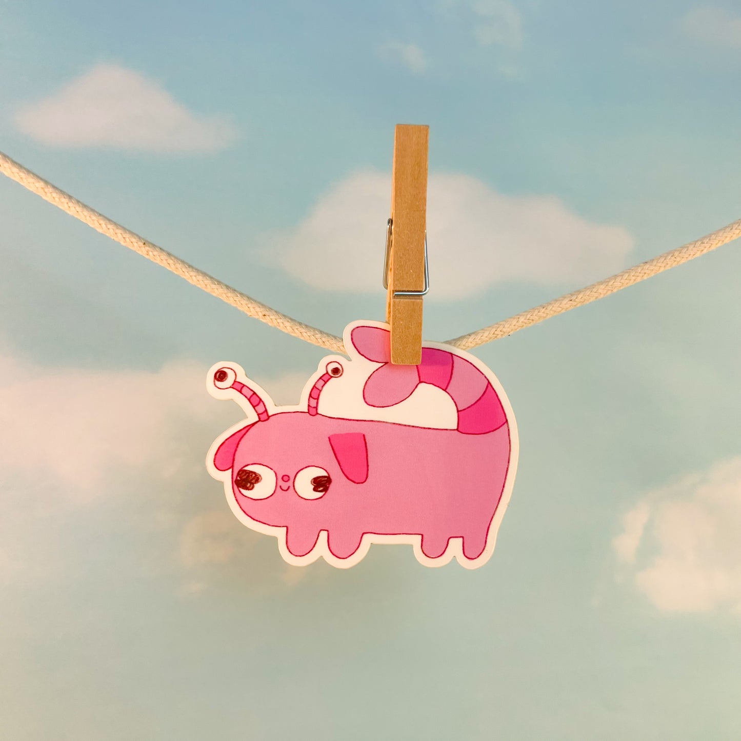 Shrimp Doggie Sticker