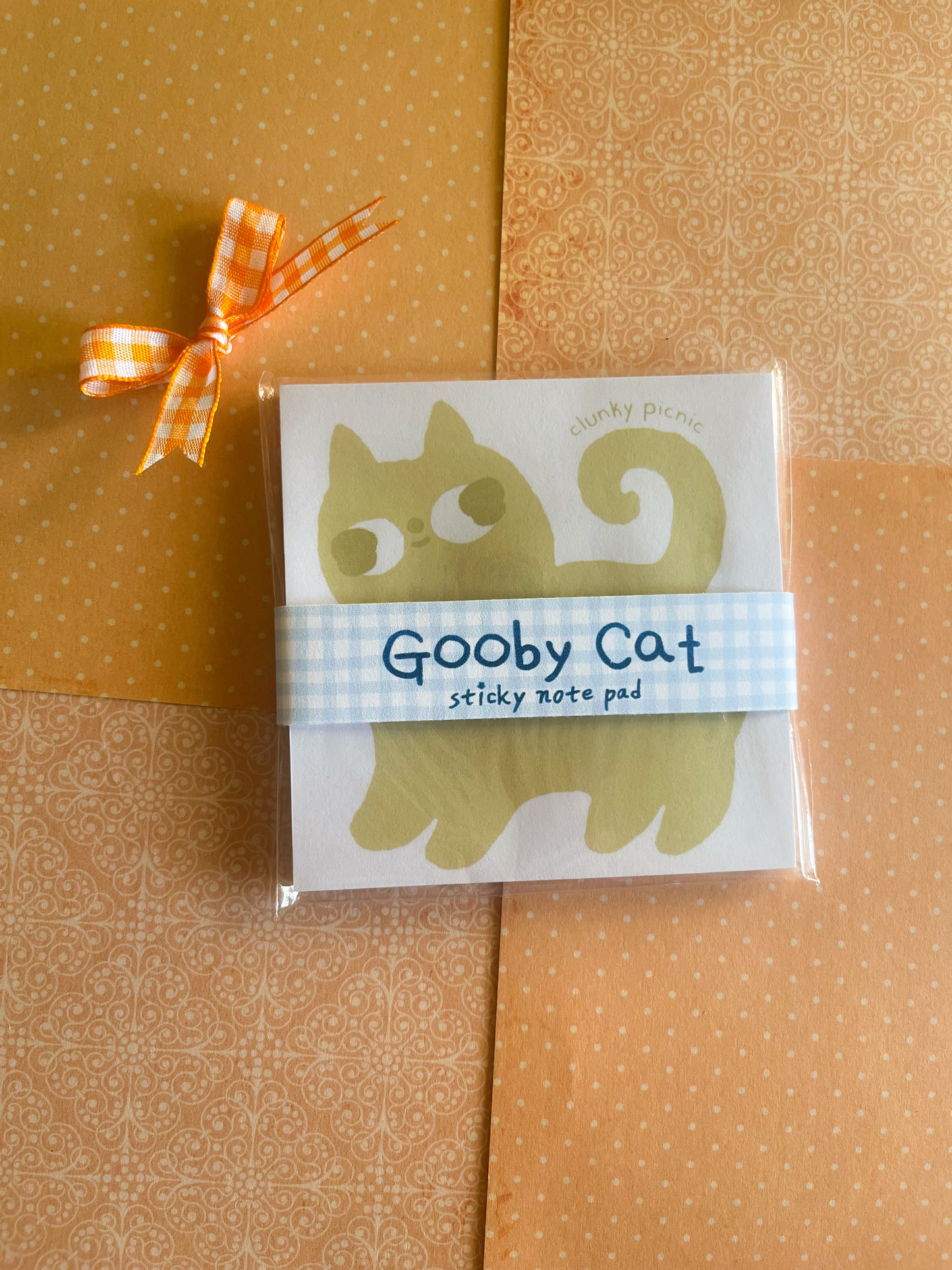Gooby Cat Sticky Notes
