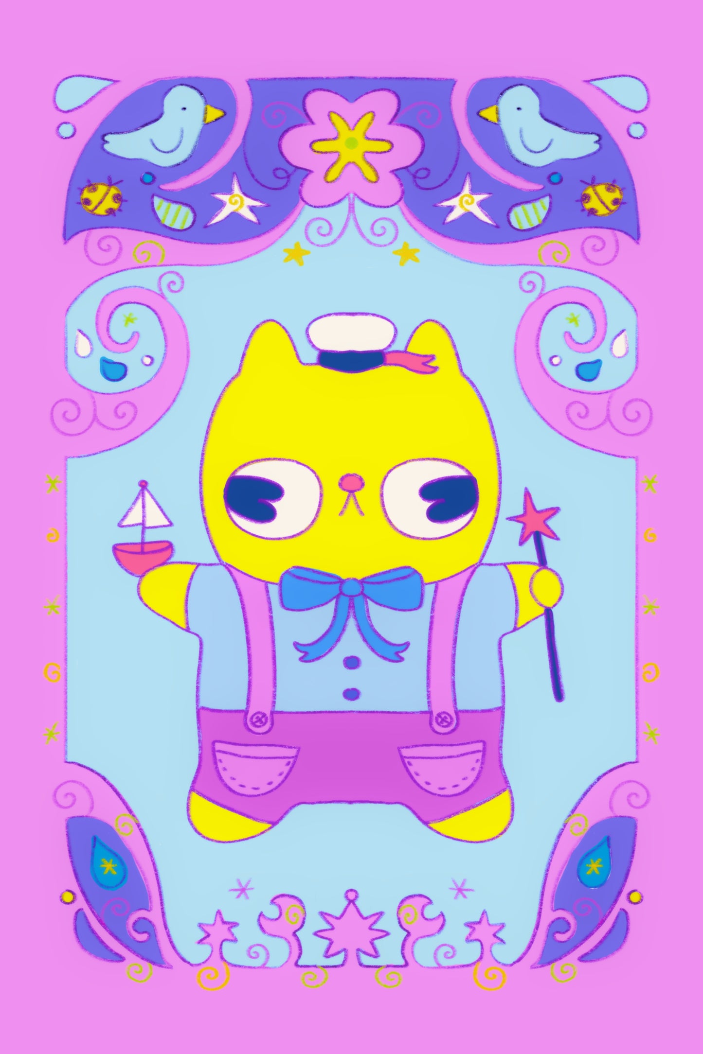 Gooby Sailor Deco Art Print