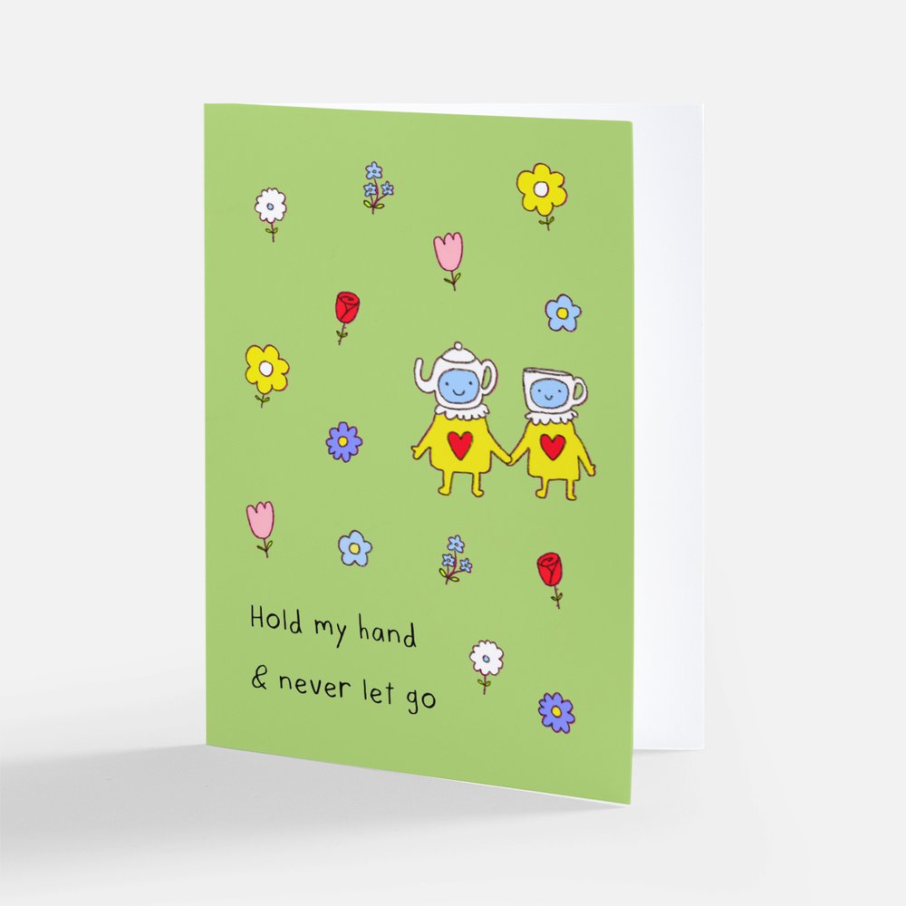 Hold my Hand Greeting Card
