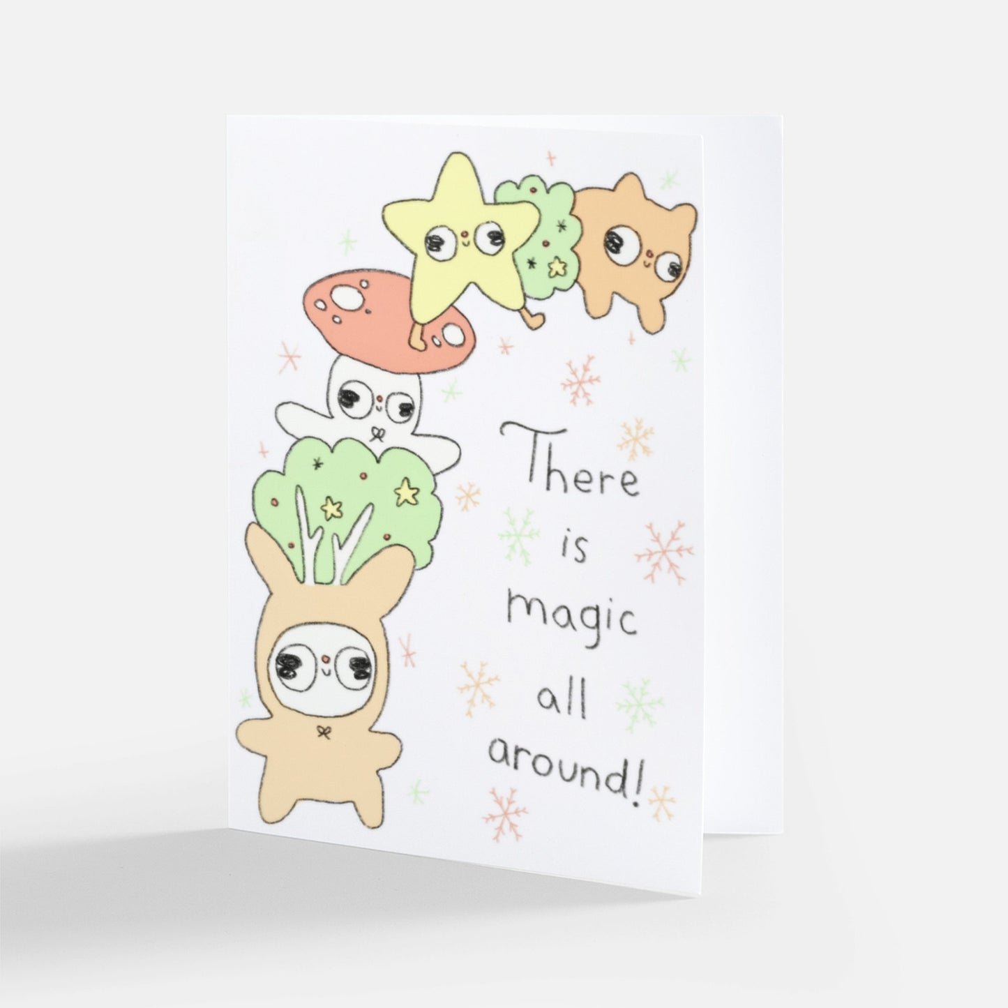 Magic All Around Greeting Card