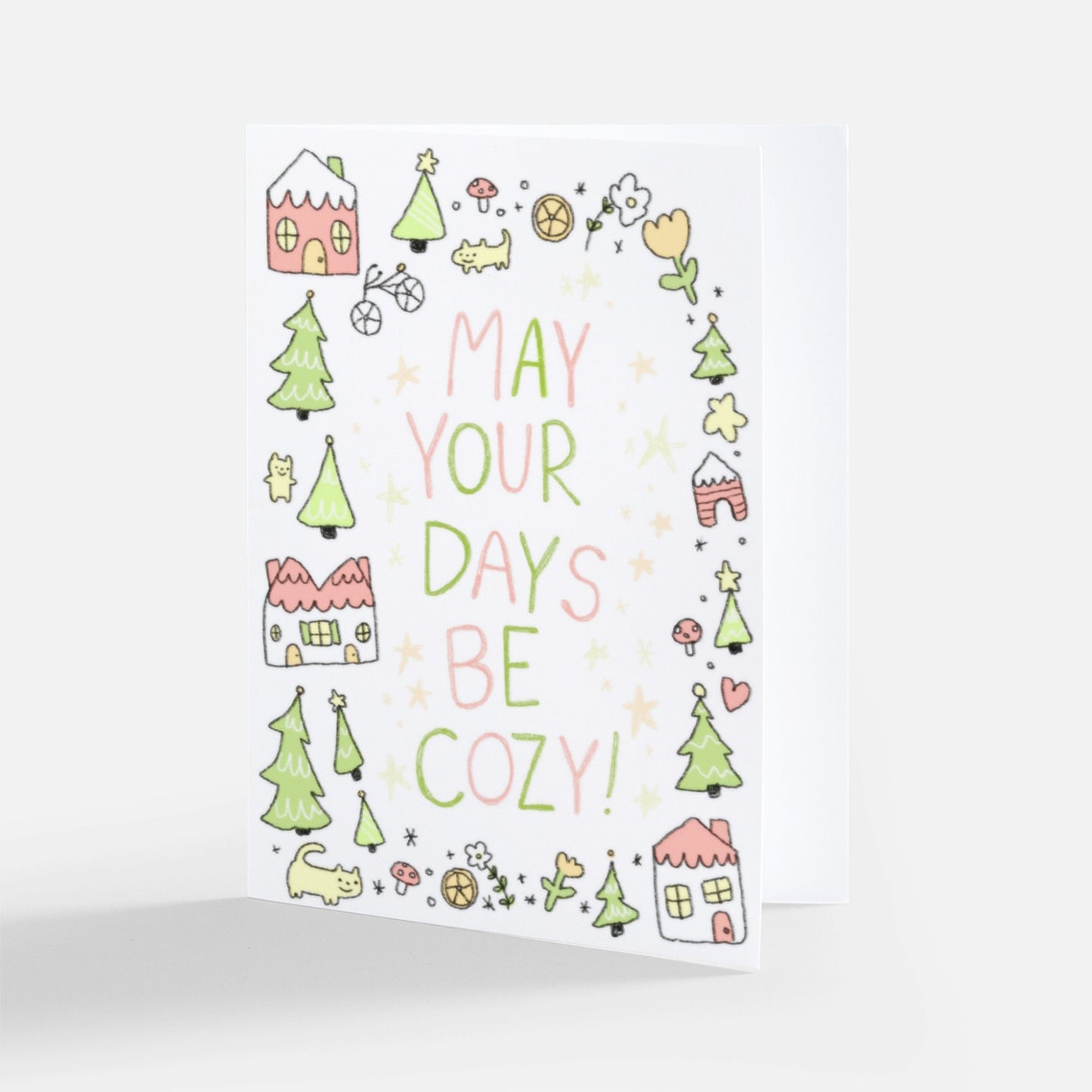 Cozy Days Greeting Card