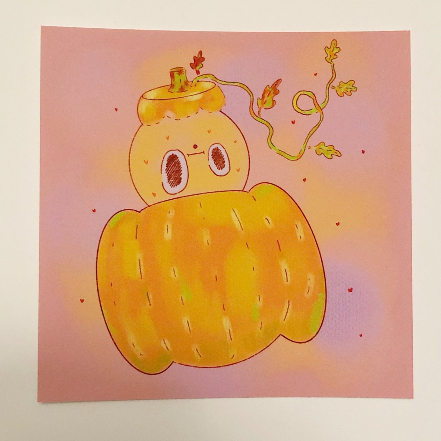 Pumpkin Baby Art Print
