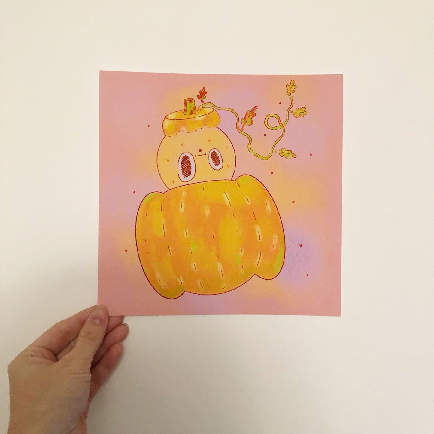 Pumpkin Baby Art Print