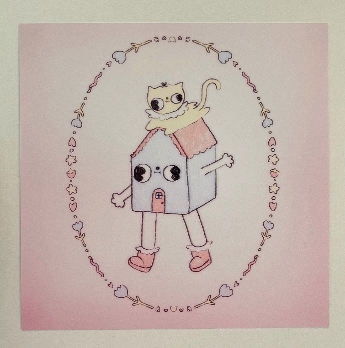 House Cat Art Print