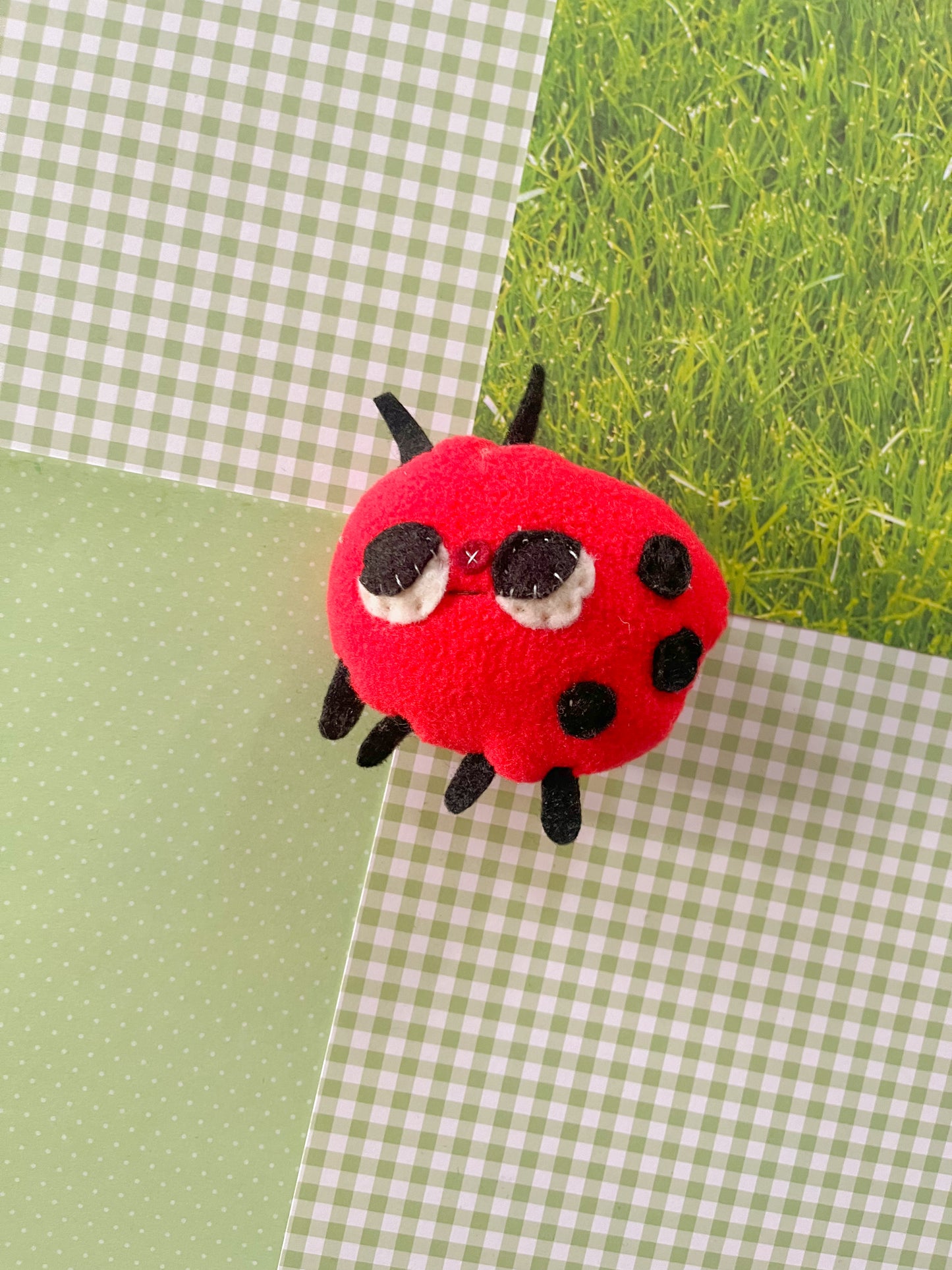 #4 Lady Bug - Mini Clunky Plush Collectible