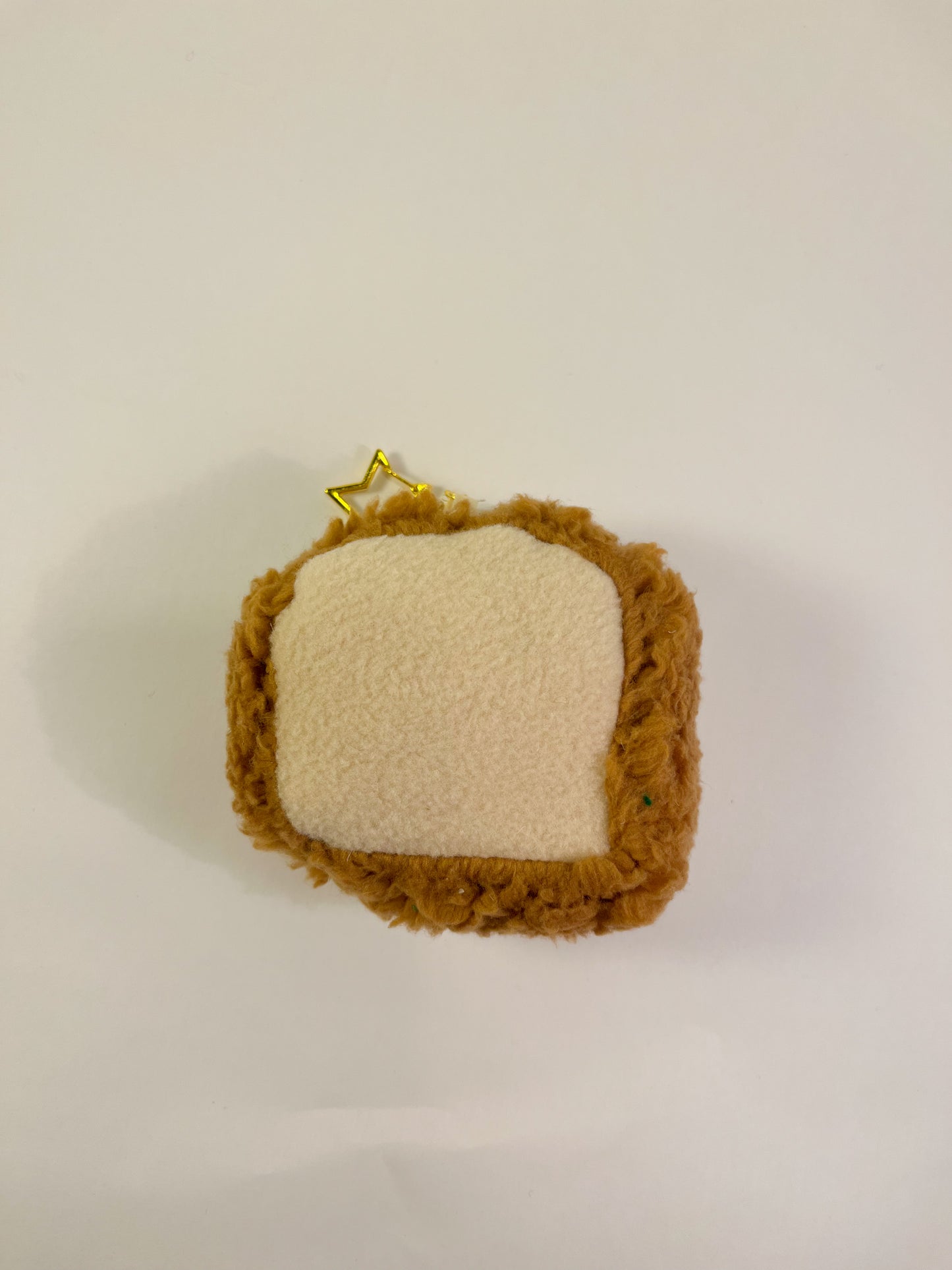 BUTTERED TOAST #1 - Clunky Plush Keychain