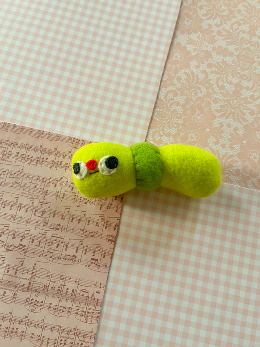 #5 Inch Worm - Mini Clunky Plush Collectible