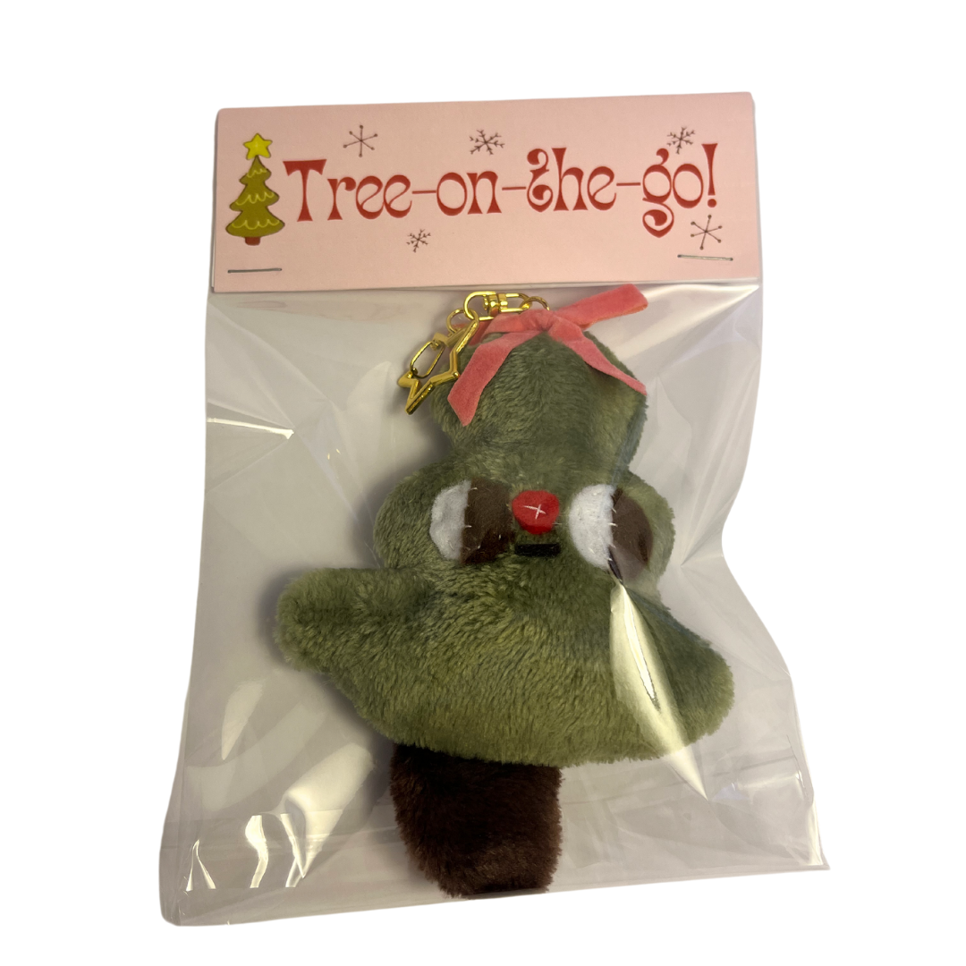 Tree-on-the-go! #1 - Clunky Plush Keychain