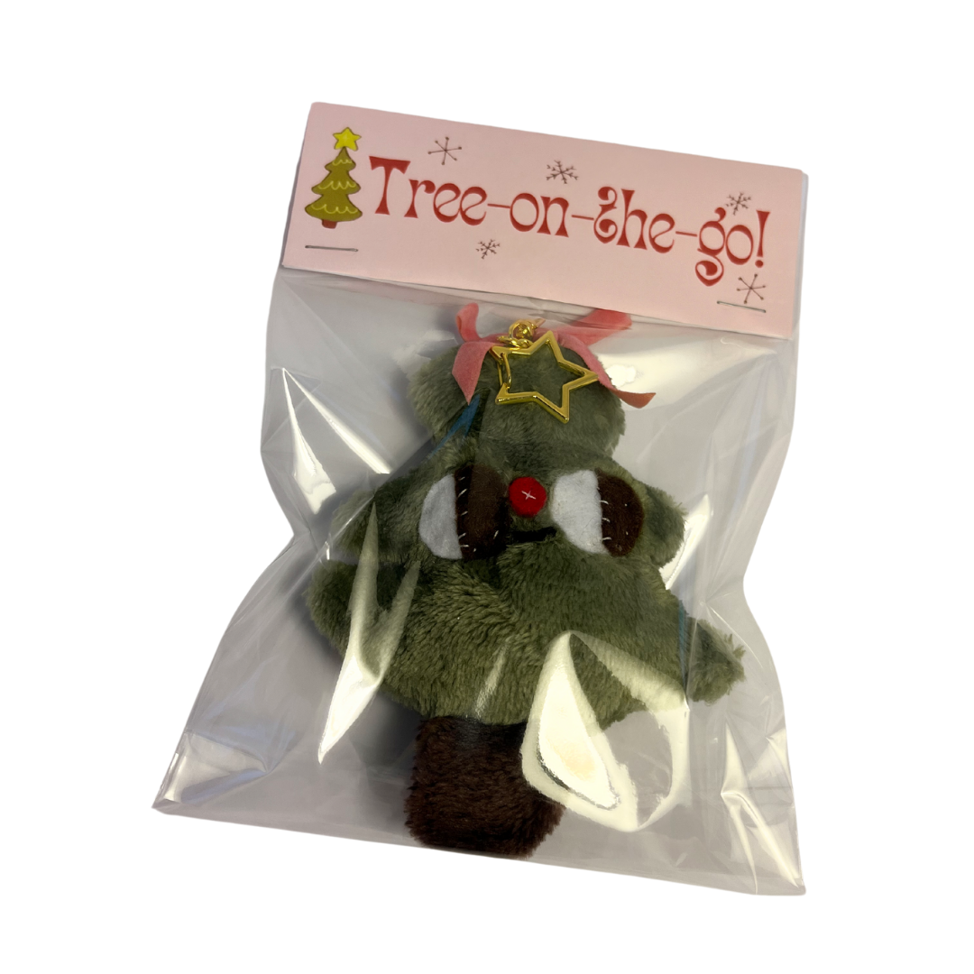 Tree-on-the-go! #2 - Clunky Plush Keychain