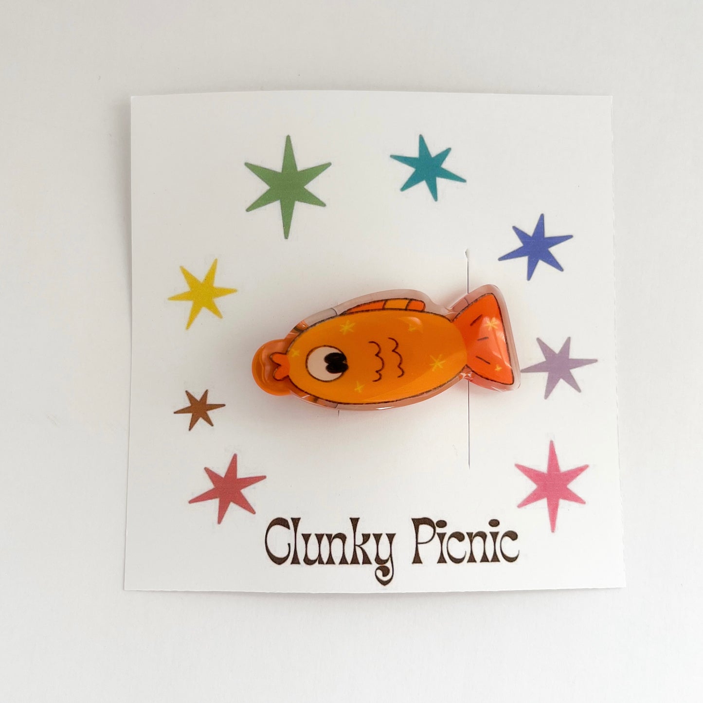 Goldie Fish - Hair Clip