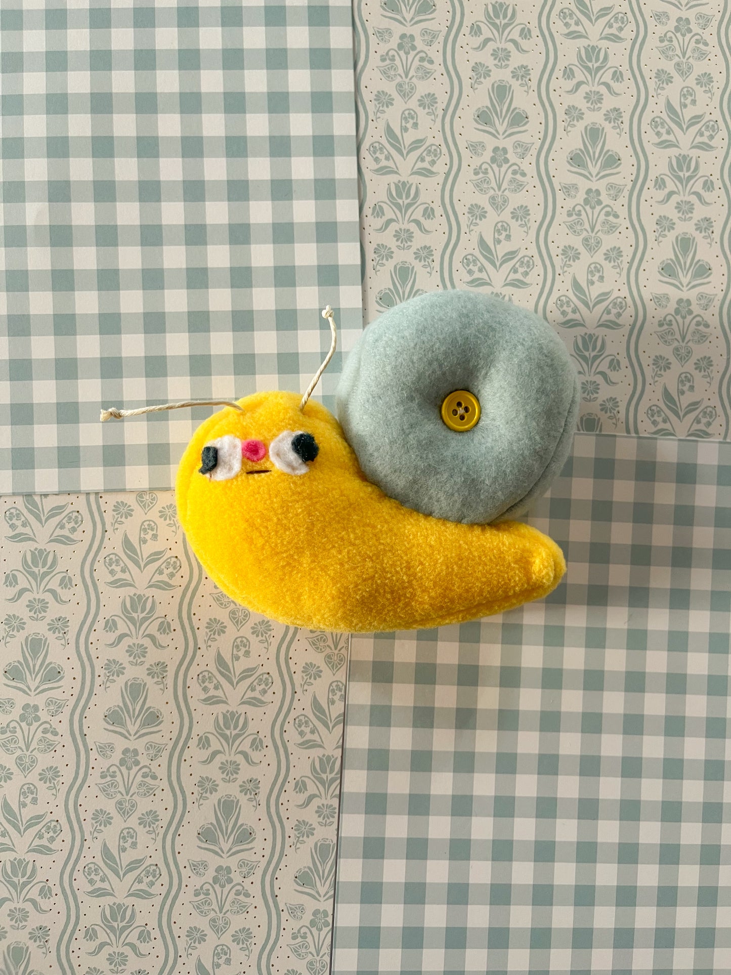 #1 Snail Friend - Mini Clunky Plush Collectible