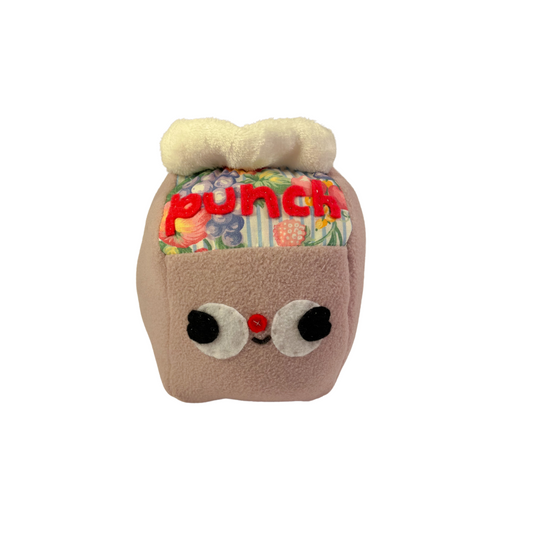 Fruit Punch Sipper Carton - Clunky Plush Collectible